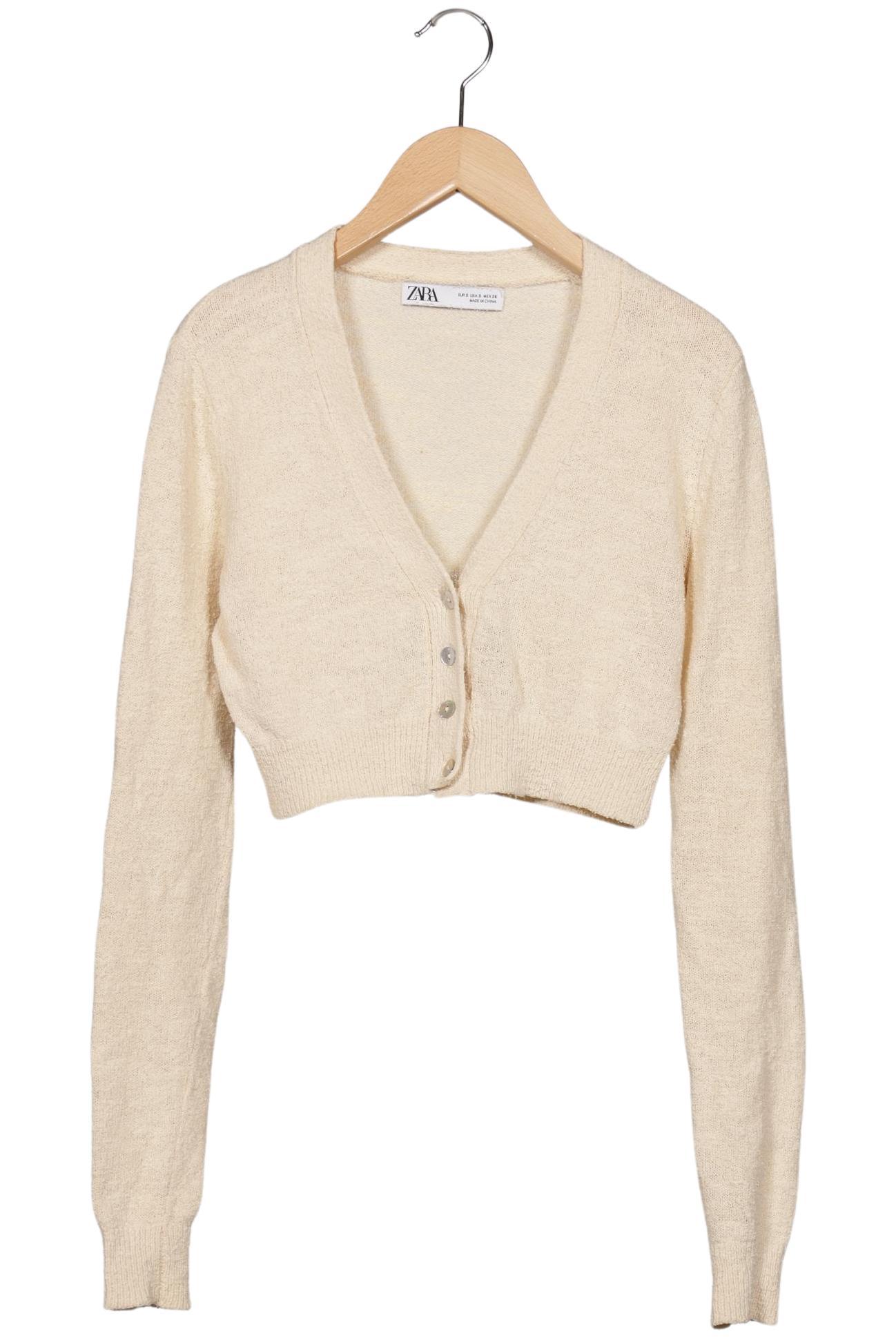 

Zara Damen Strickjacke, beige, Gr. 36