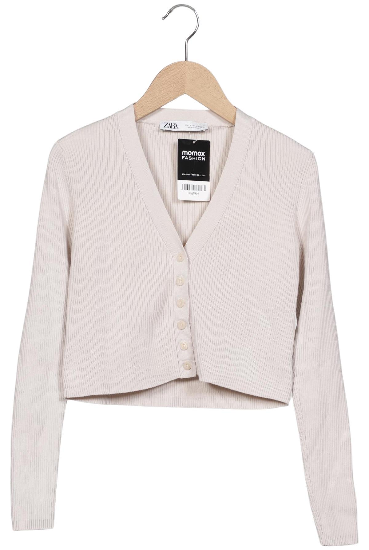 

Zara Damen Strickjacke, beige, Gr. 36