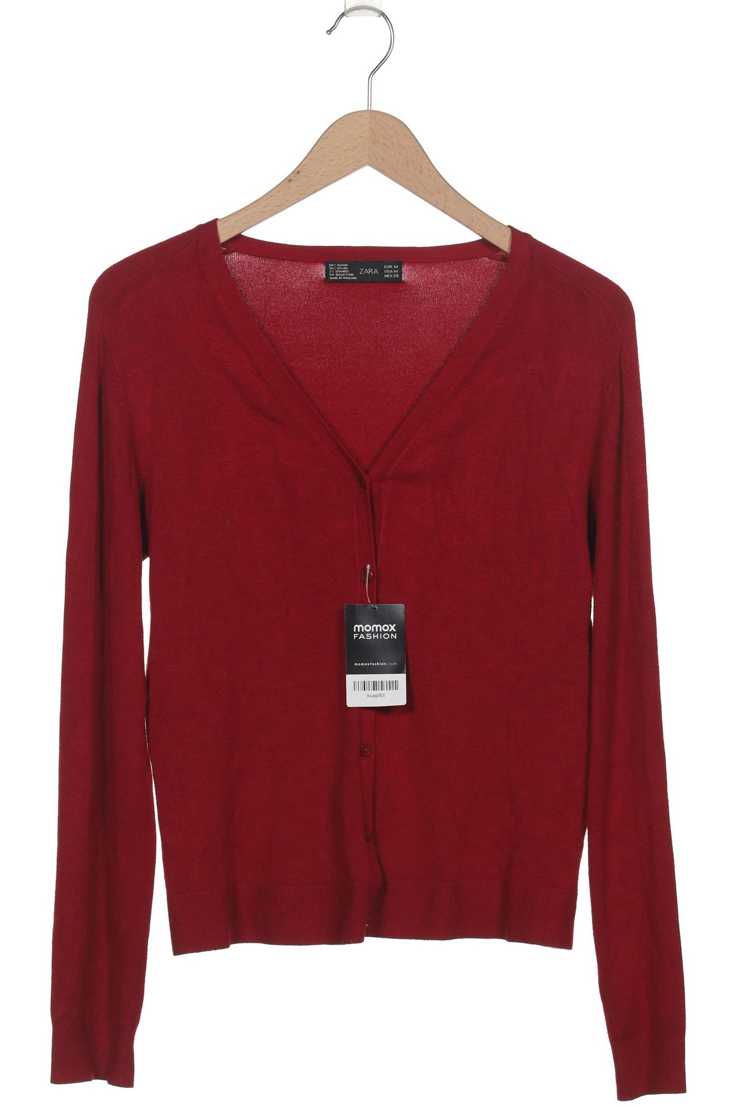 

Zara Damen Strickjacke, rot, Gr. 38