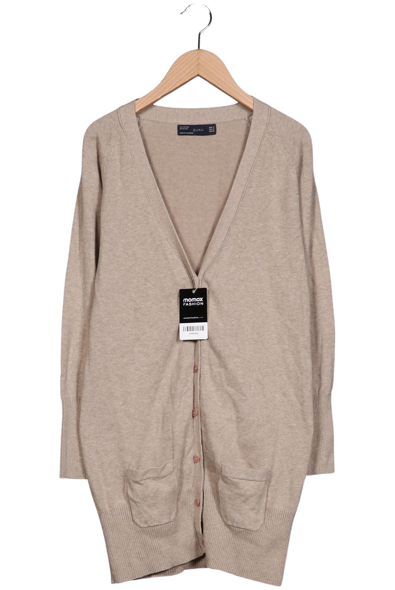 

Zara Damen Strickjacke, beige, Gr. 38