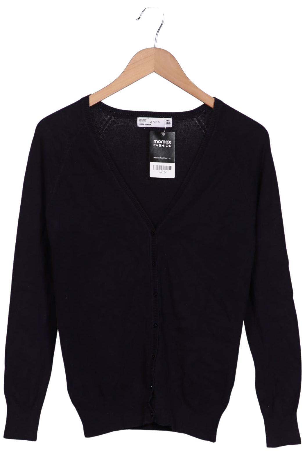 

Zara Damen Strickjacke, marineblau, Gr. 42