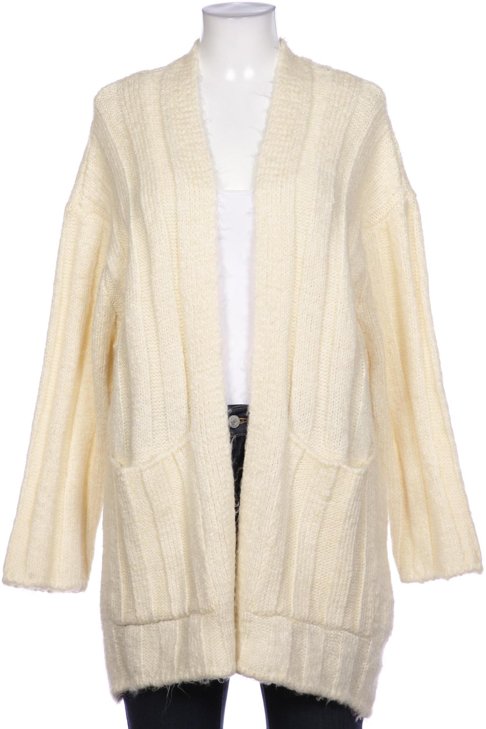 

Zara Damen Strickjacke, cremeweiß, Gr. 36