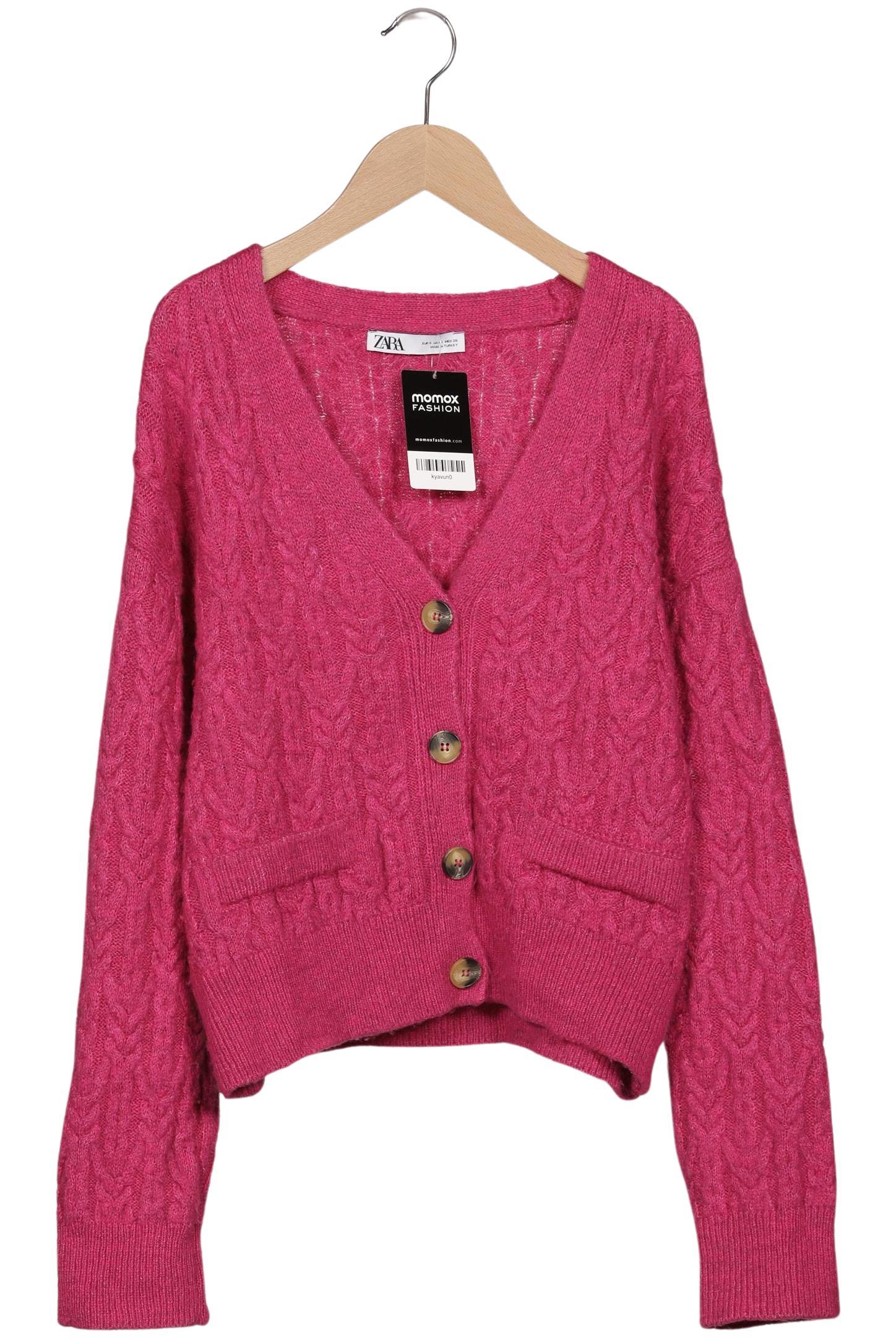 

Zara Damen Strickjacke, pink, Gr. 36