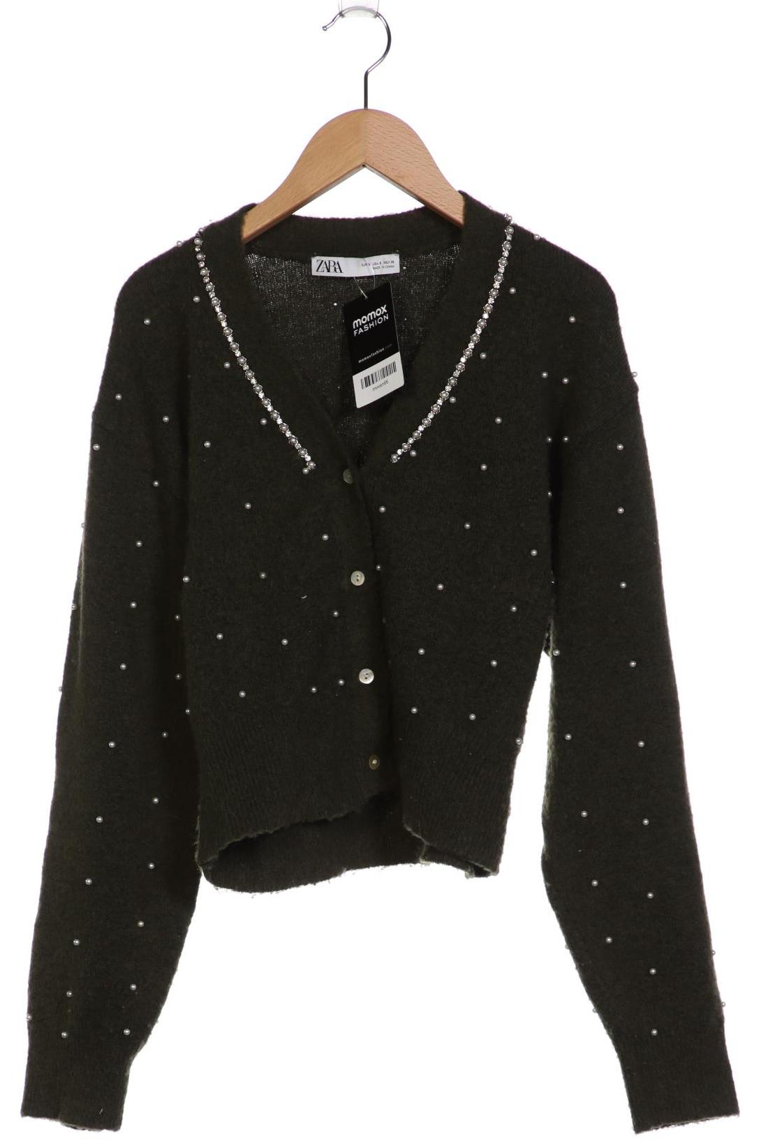 

Zara Damen Strickjacke, grün, Gr. 36