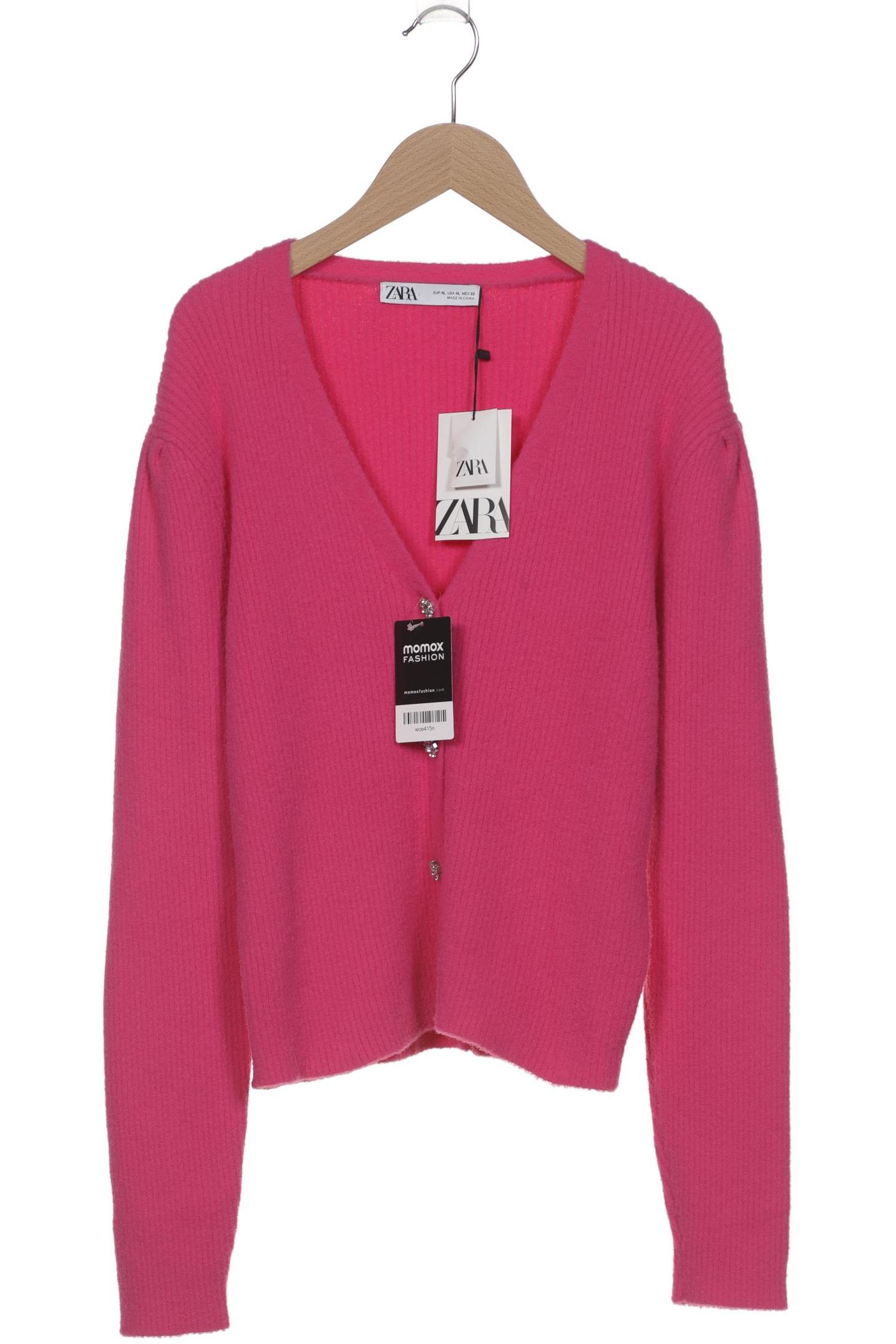

Zara Damen Strickjacke, pink, Gr. 44