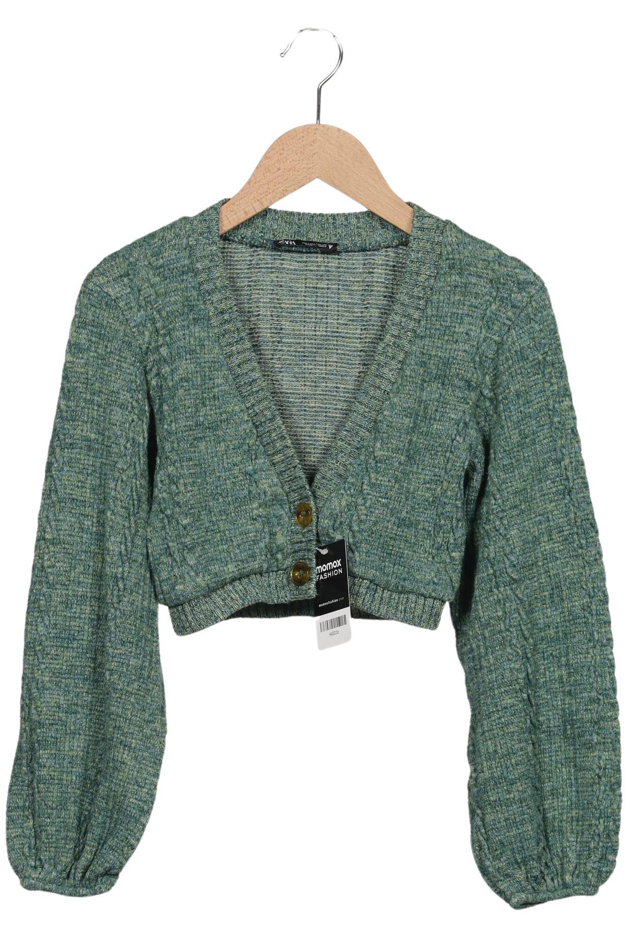 

Zara Damen Strickjacke, grün, Gr. 36