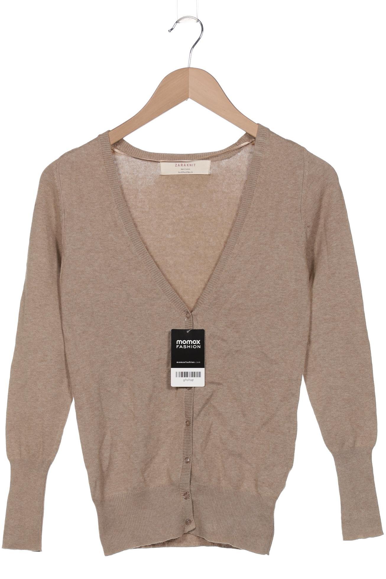 

Zara Damen Strickjacke, beige, Gr. 36