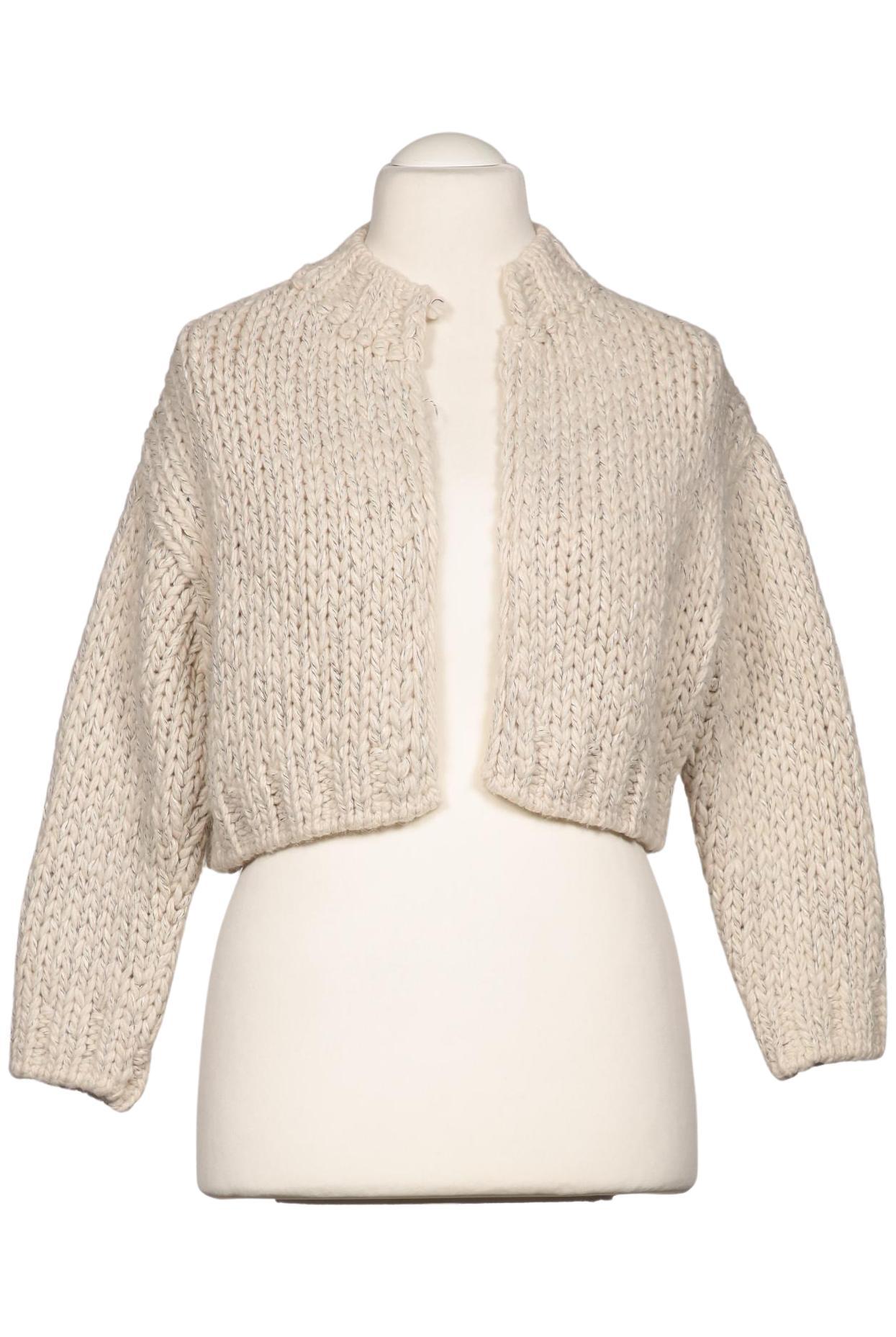 

Zara Damen Strickjacke, beige, Gr. 38
