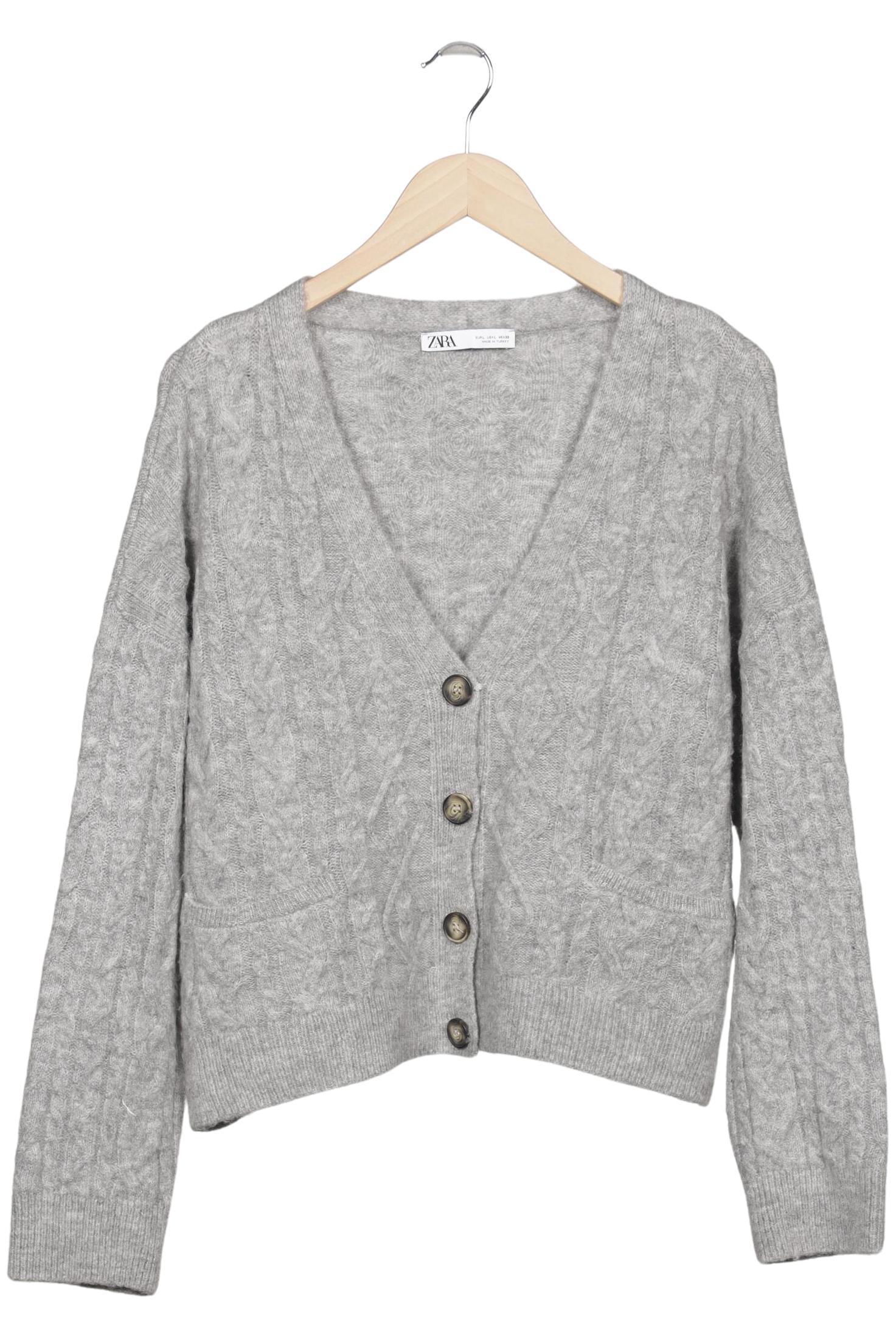 

Zara Damen Strickjacke, grau, Gr. 42