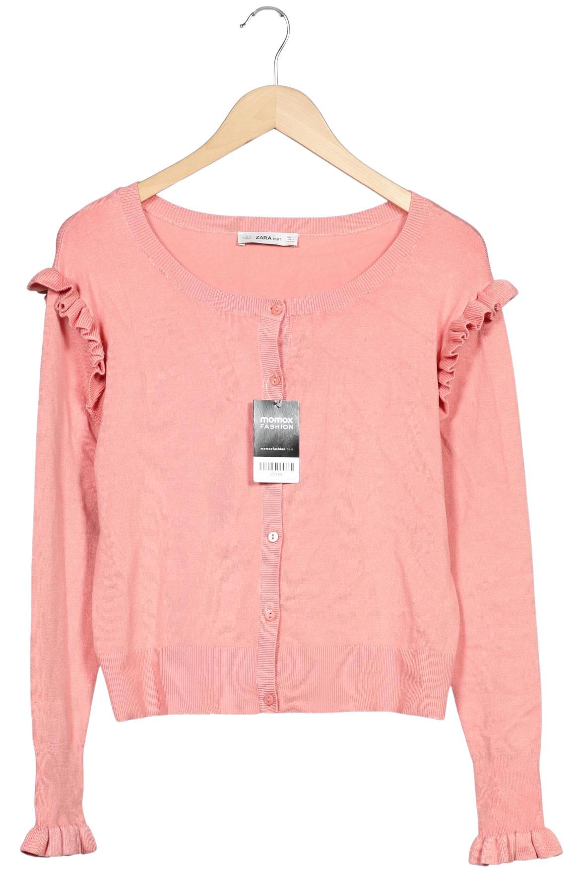 

Zara Damen Strickjacke, pink, Gr. 42