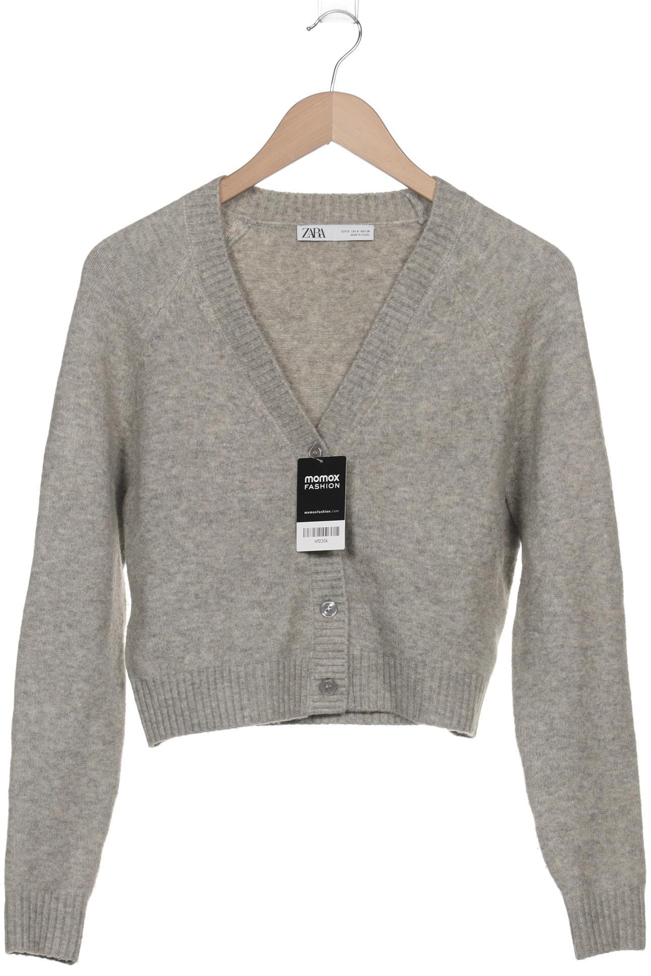 

Zara Damen Strickjacke, grau, Gr. 36