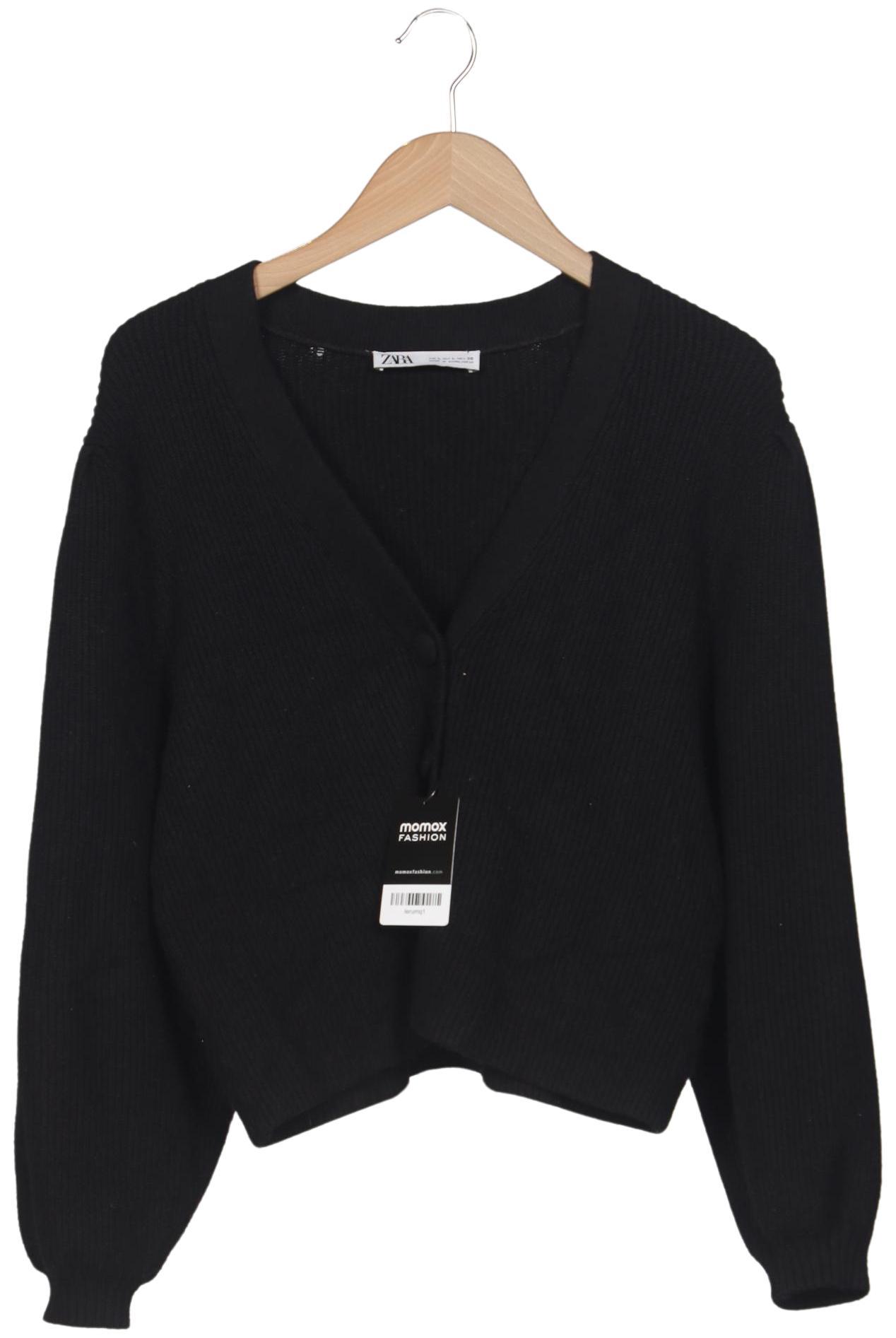 

Zara Damen Strickjacke, schwarz, Gr. 42
