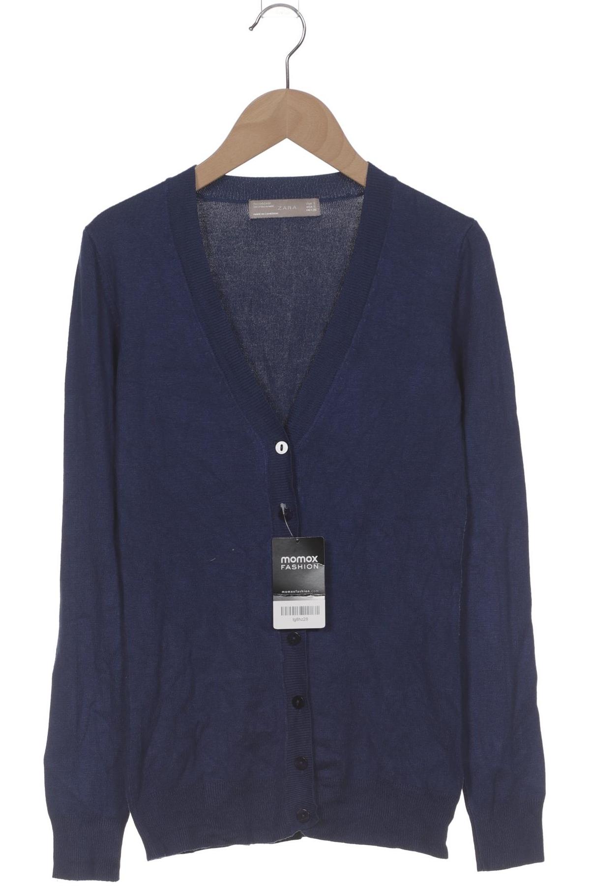 

Zara Damen Strickjacke, marineblau, Gr. 36