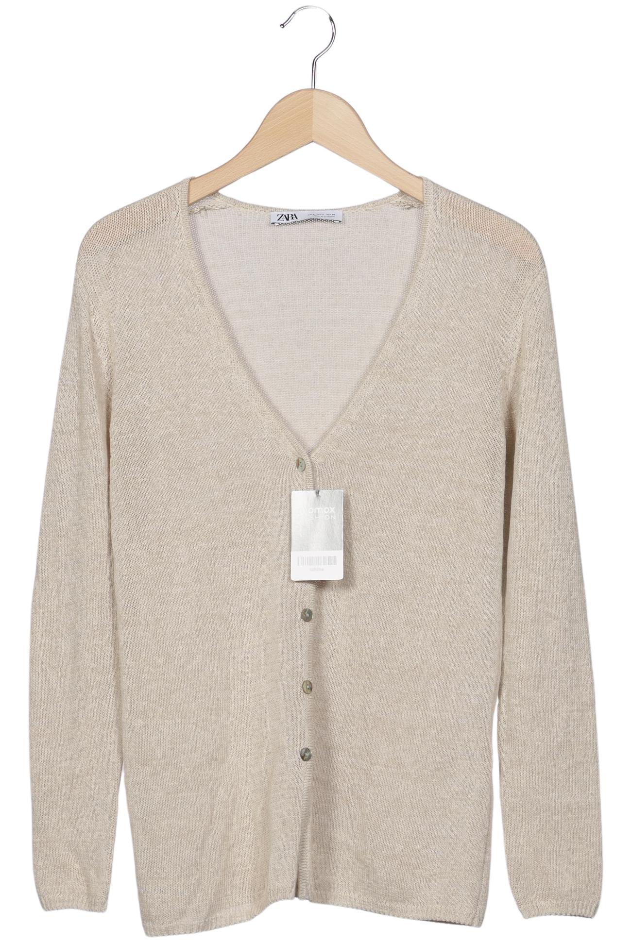 

Zara Damen Strickjacke, beige, Gr. 36