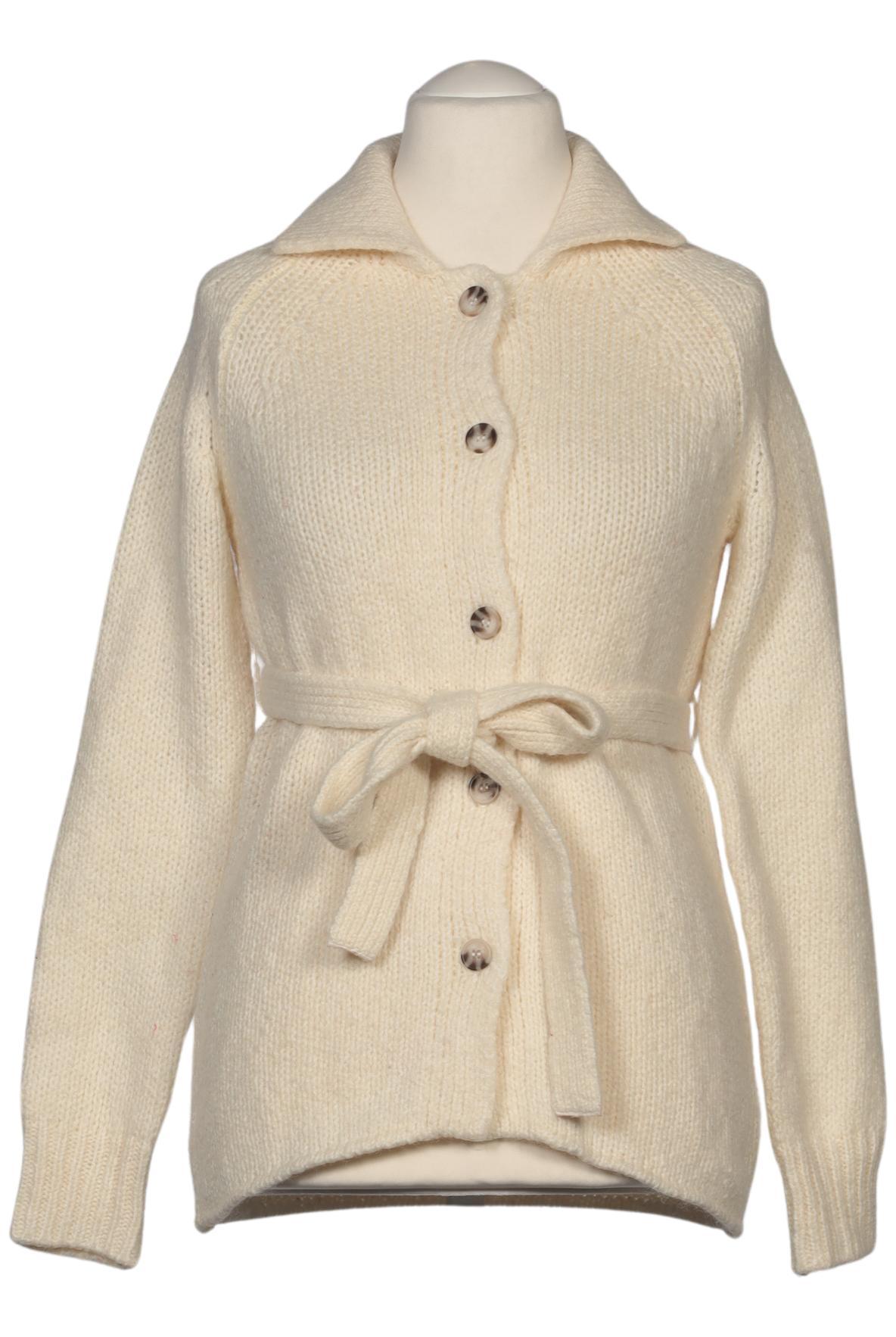 

Zara Damen Strickjacke, cremeweiß, Gr. 38