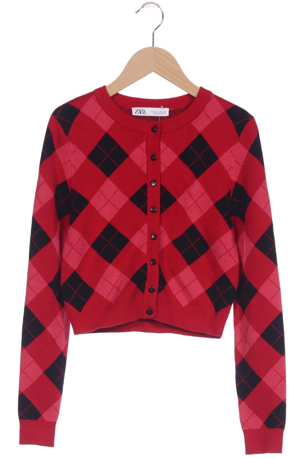 

Zara Damen Strickjacke, rot, Gr. 36