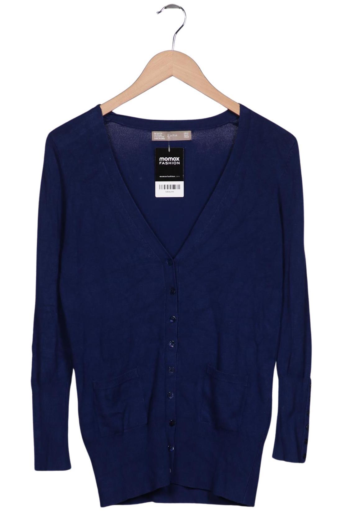 

Zara Damen Strickjacke, marineblau, Gr. 38