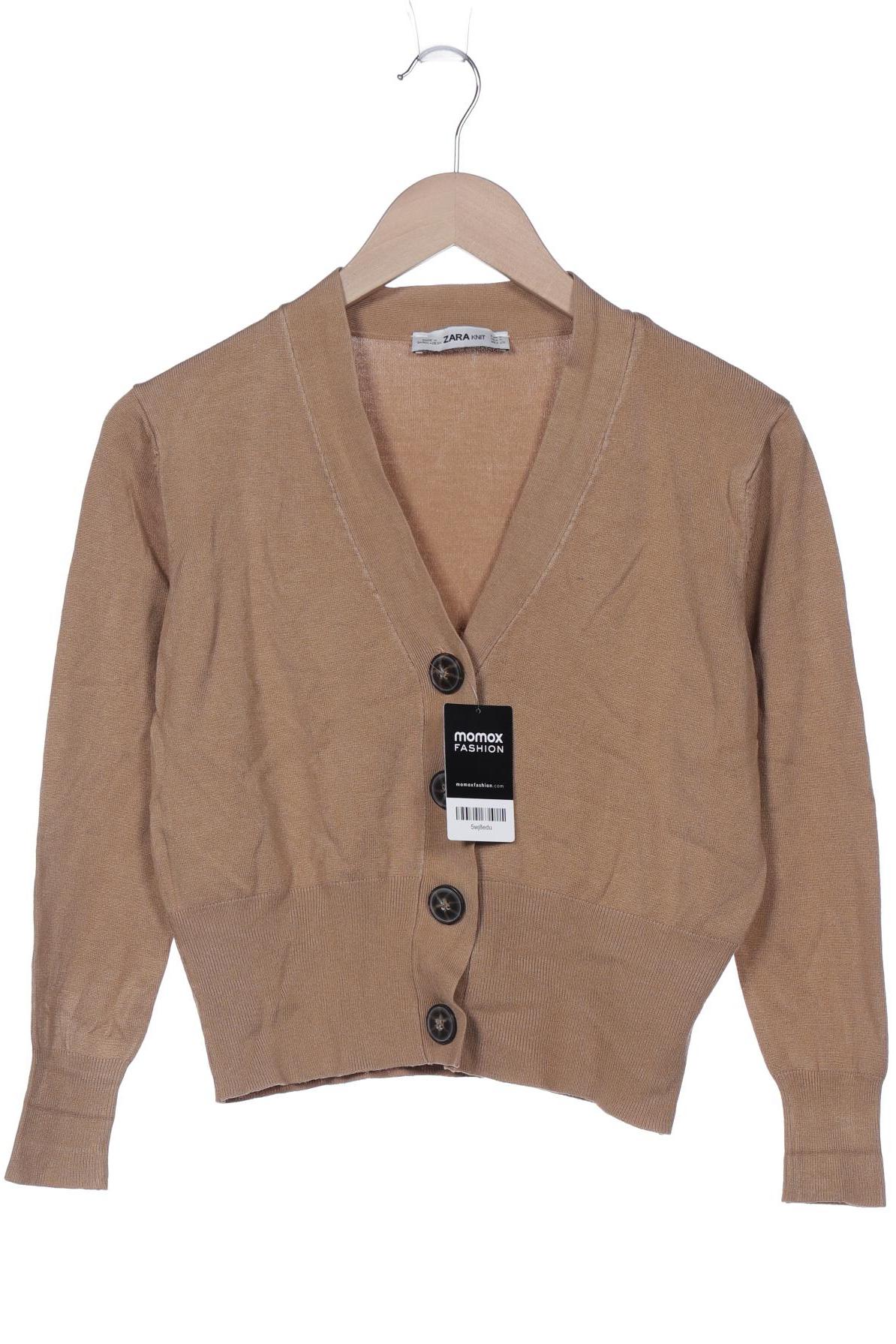 

Zara Damen Strickjacke, braun, Gr. 36
