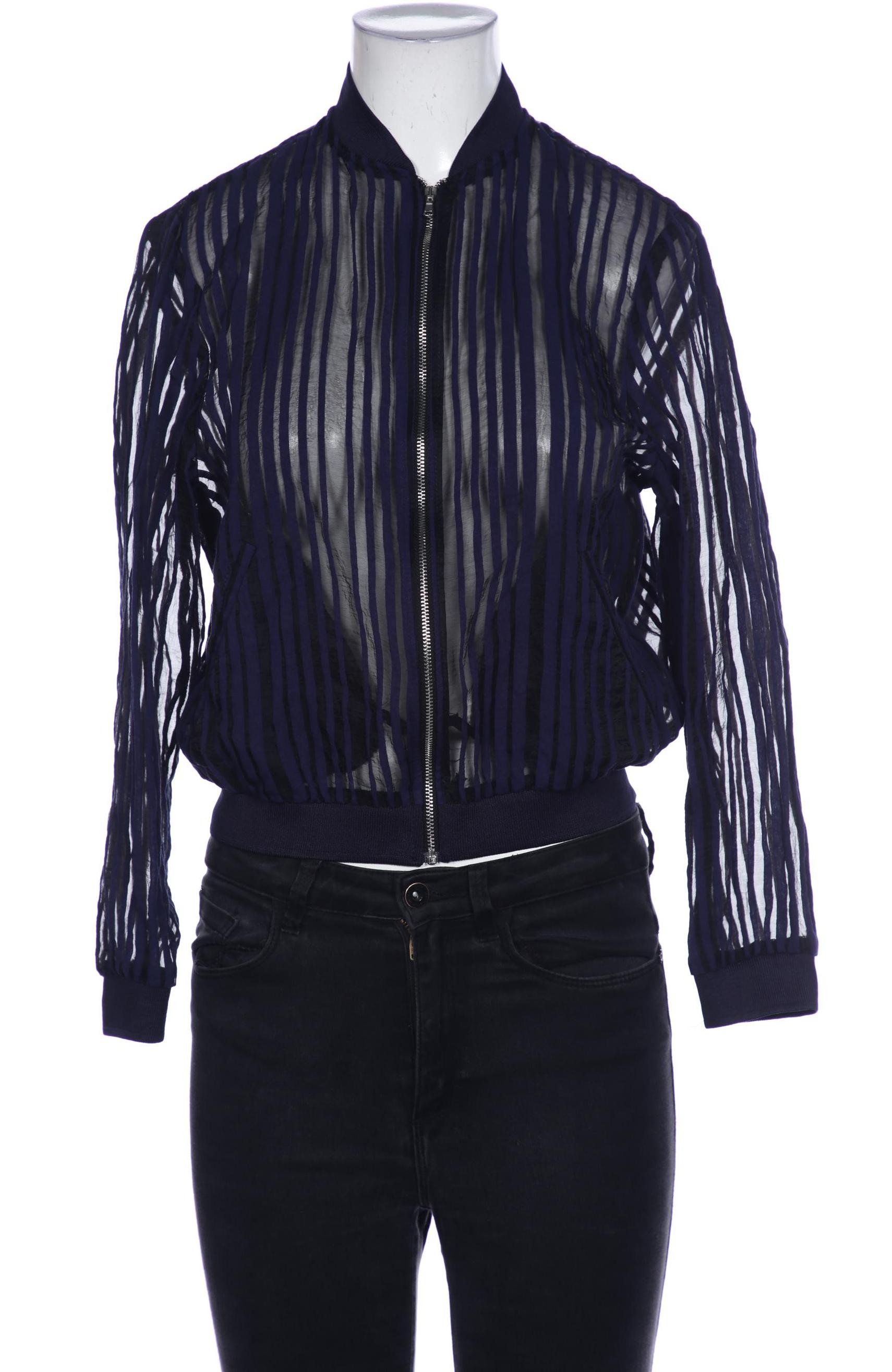 

ZARA Damen Strickjacke, marineblau