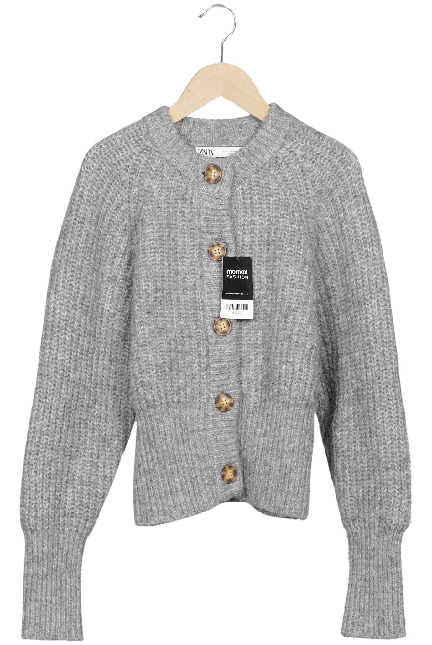 

Zara Damen Strickjacke, grau, Gr. 36