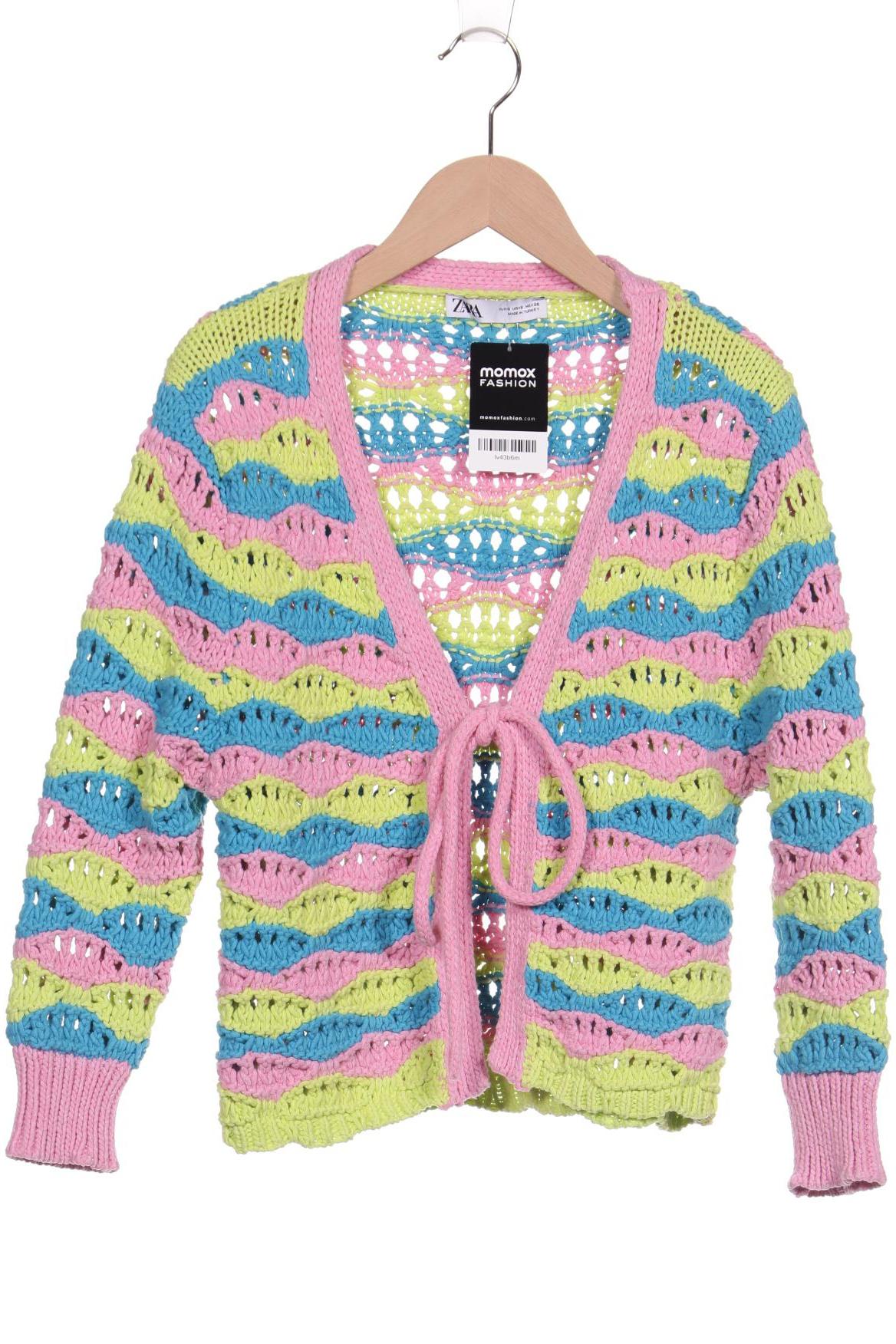 

ZARA Damen Strickjacke, mehrfarbig