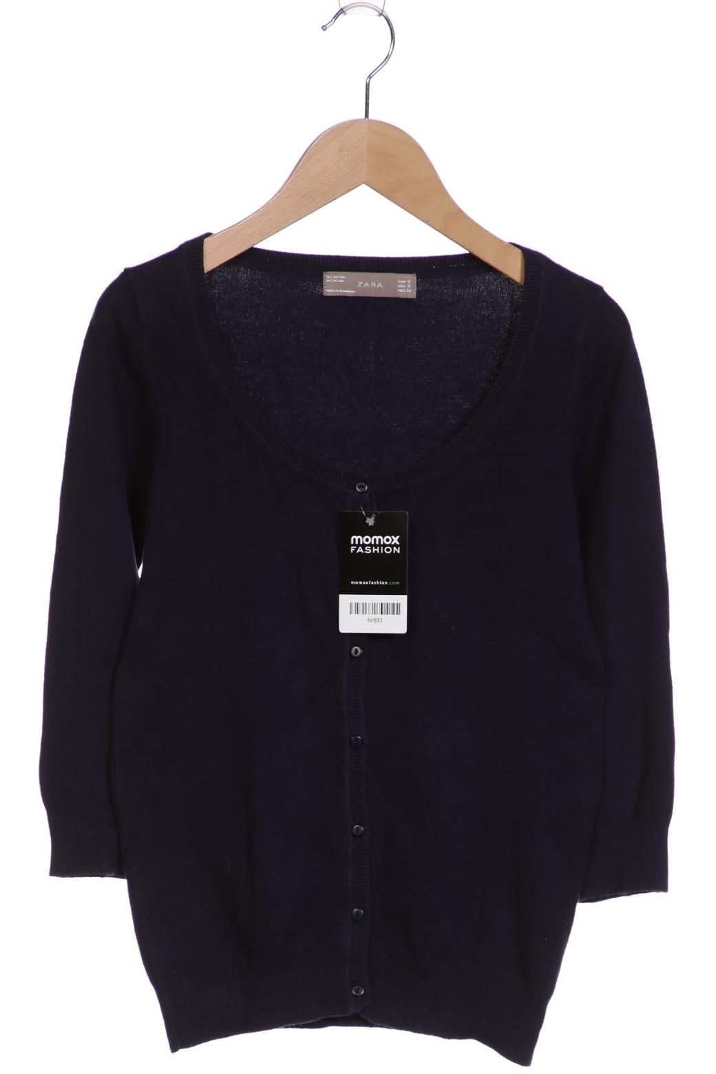 

Zara Damen Strickjacke, marineblau, Gr. 36