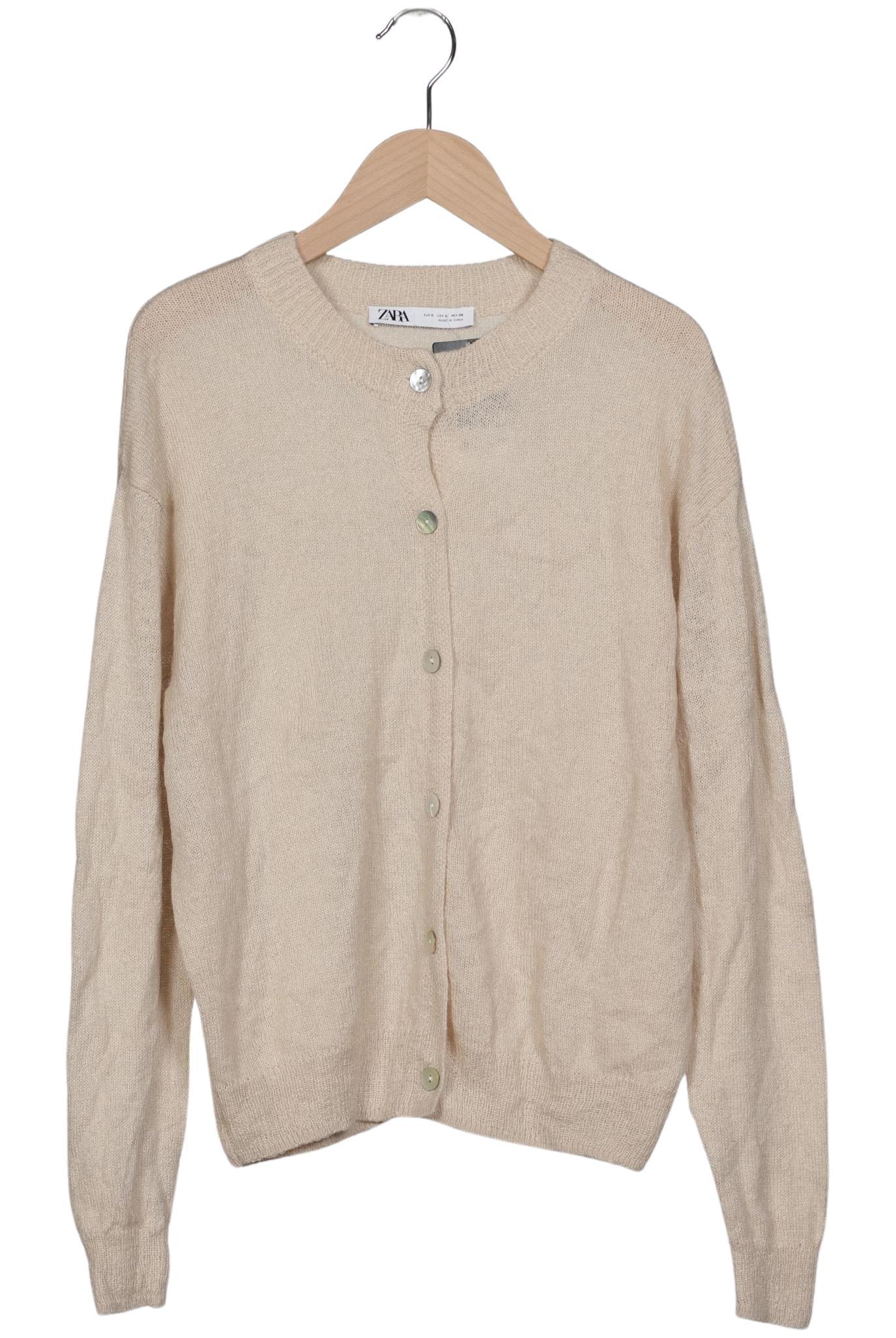 

Zara Damen Strickjacke, beige, Gr. 36