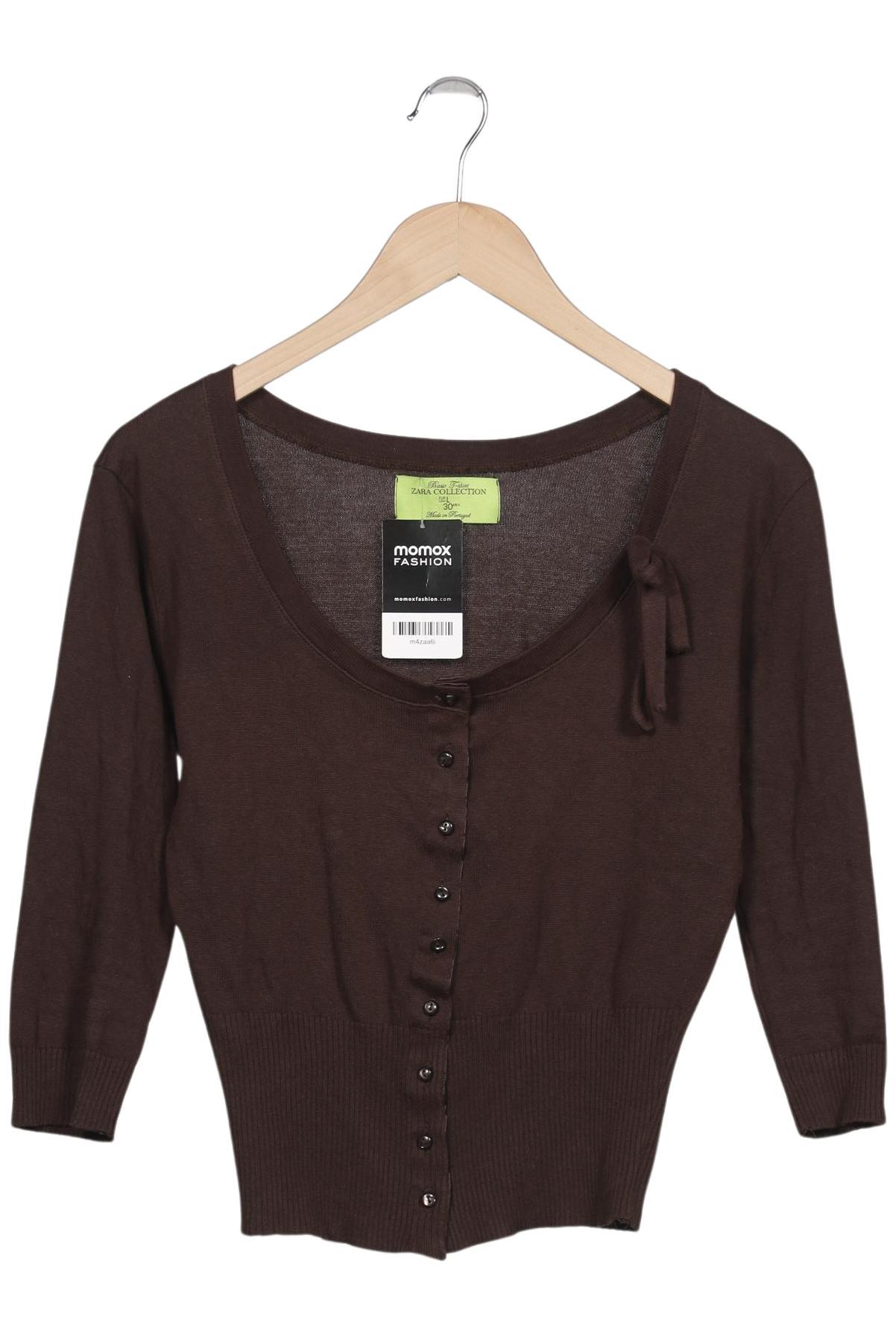 

Zara Damen Strickjacke, braun, Gr. 42