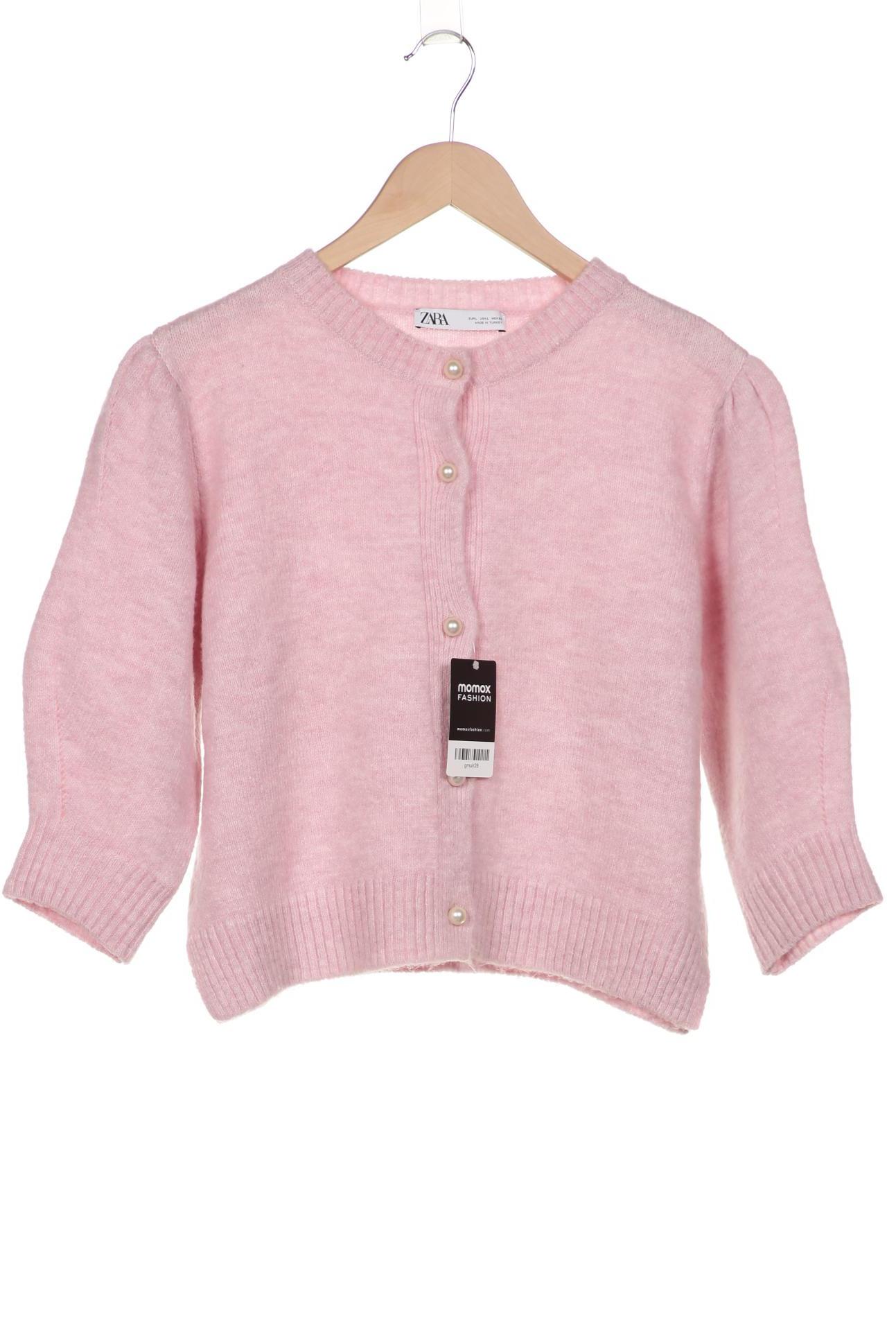 

ZARA Damen Strickjacke, pink