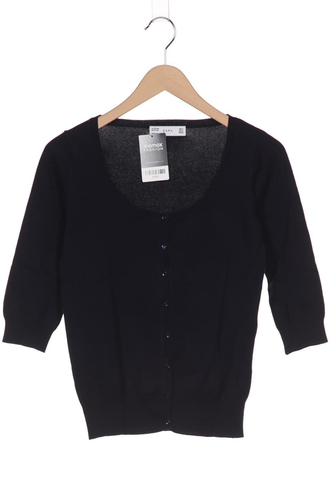 

ZARA Damen Strickjacke, marineblau