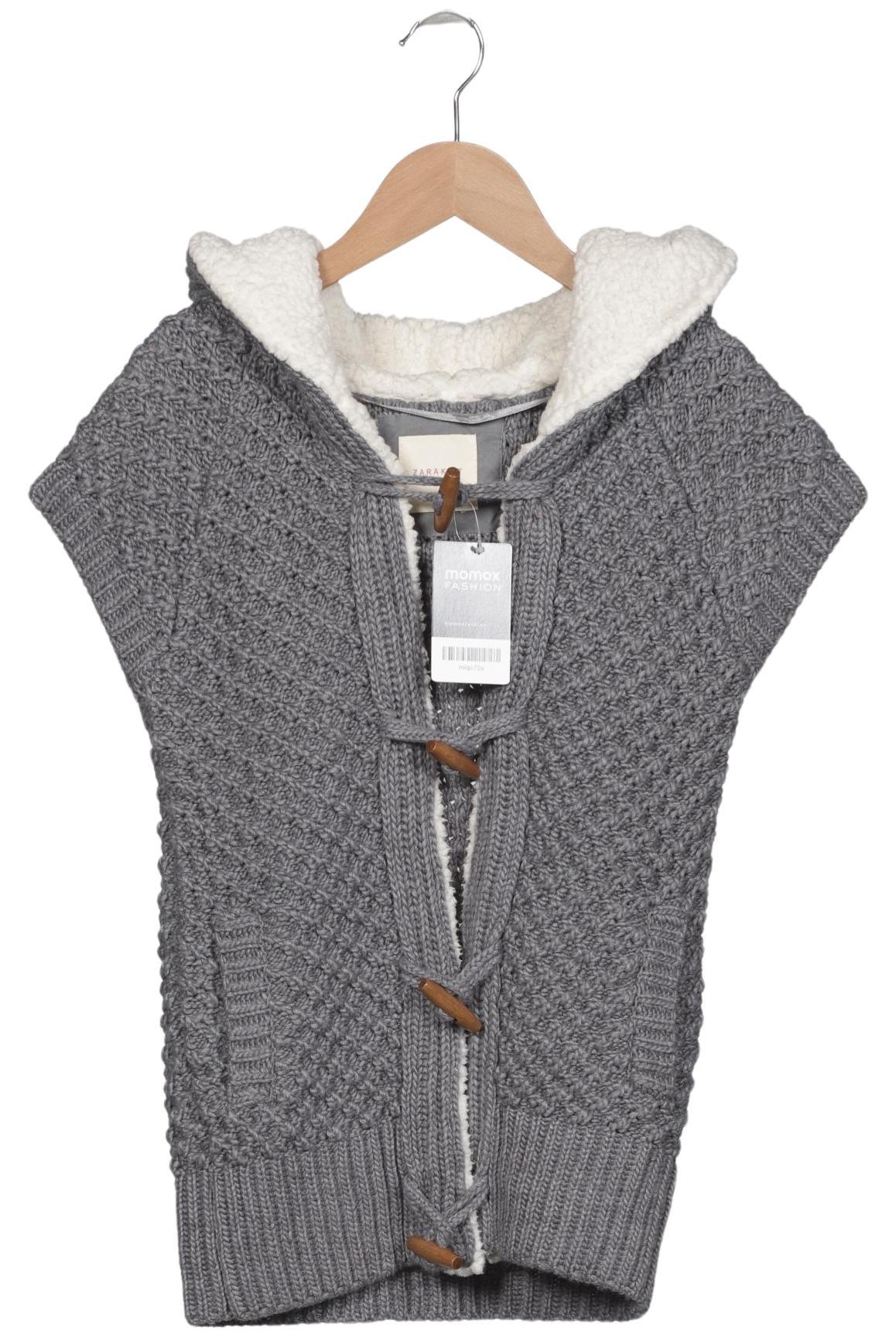

Zara Damen Strickjacke, grau, Gr. 36