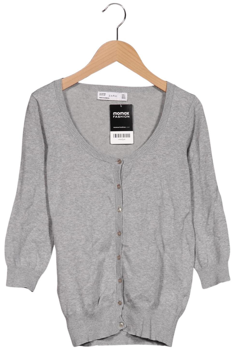 

Zara Damen Strickjacke, grau, Gr. 36