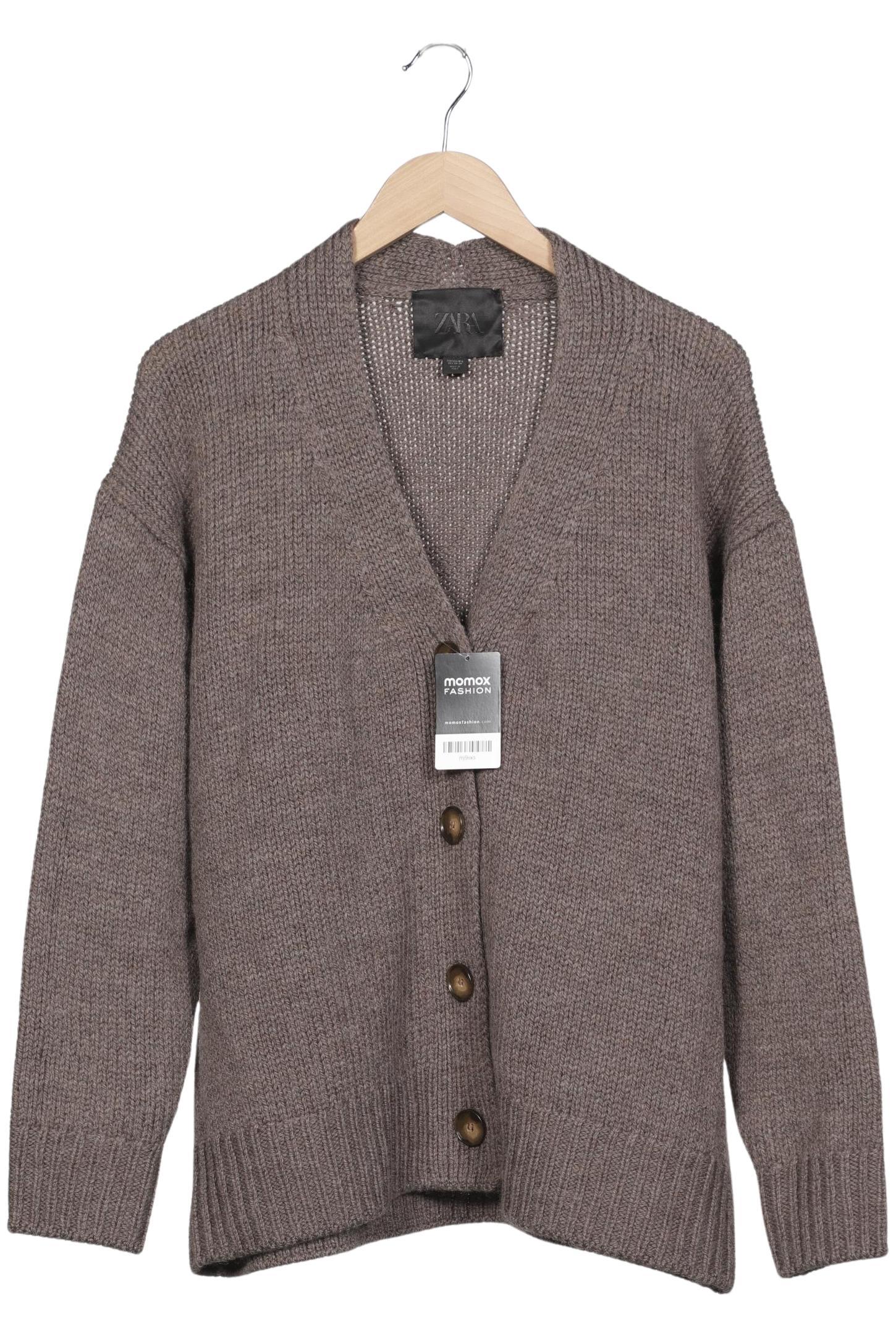 

Zara Damen Strickjacke, braun, Gr. 38