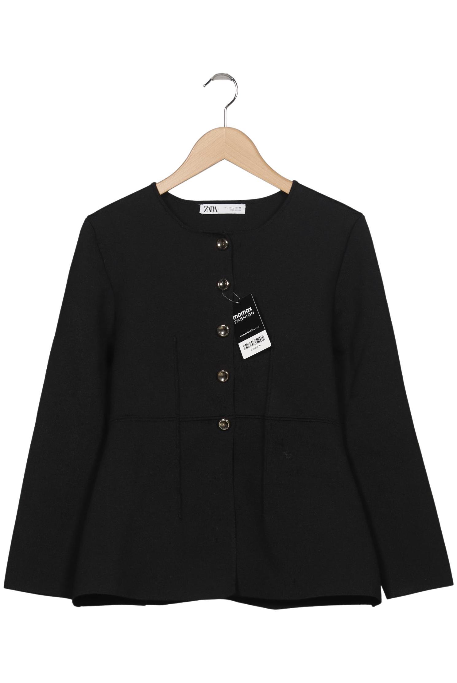 

Zara Damen Strickjacke, schwarz, Gr. 42