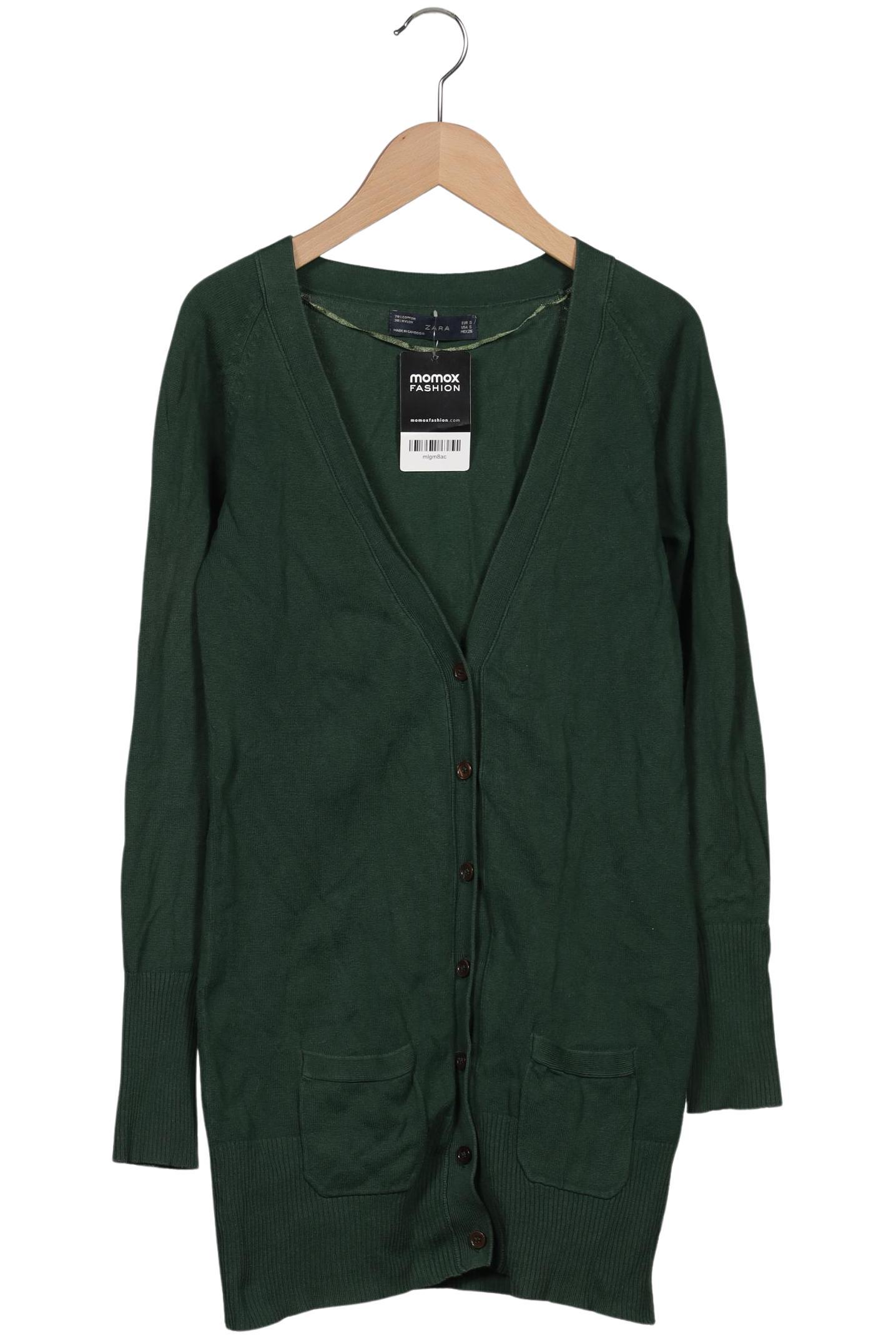 

Zara Damen Strickjacke, grün, Gr. 36