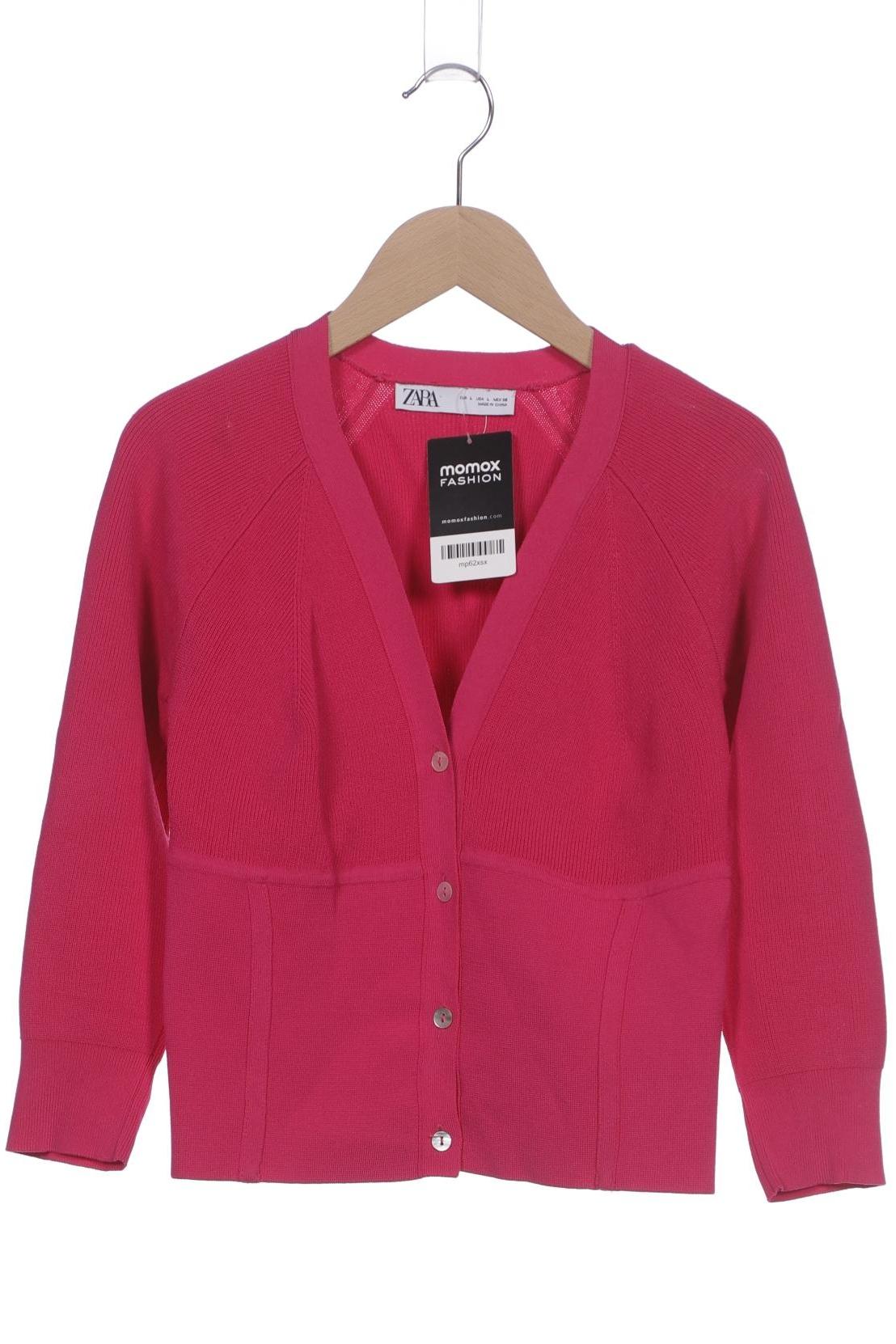 

Zara Damen Strickjacke, pink, Gr. 42