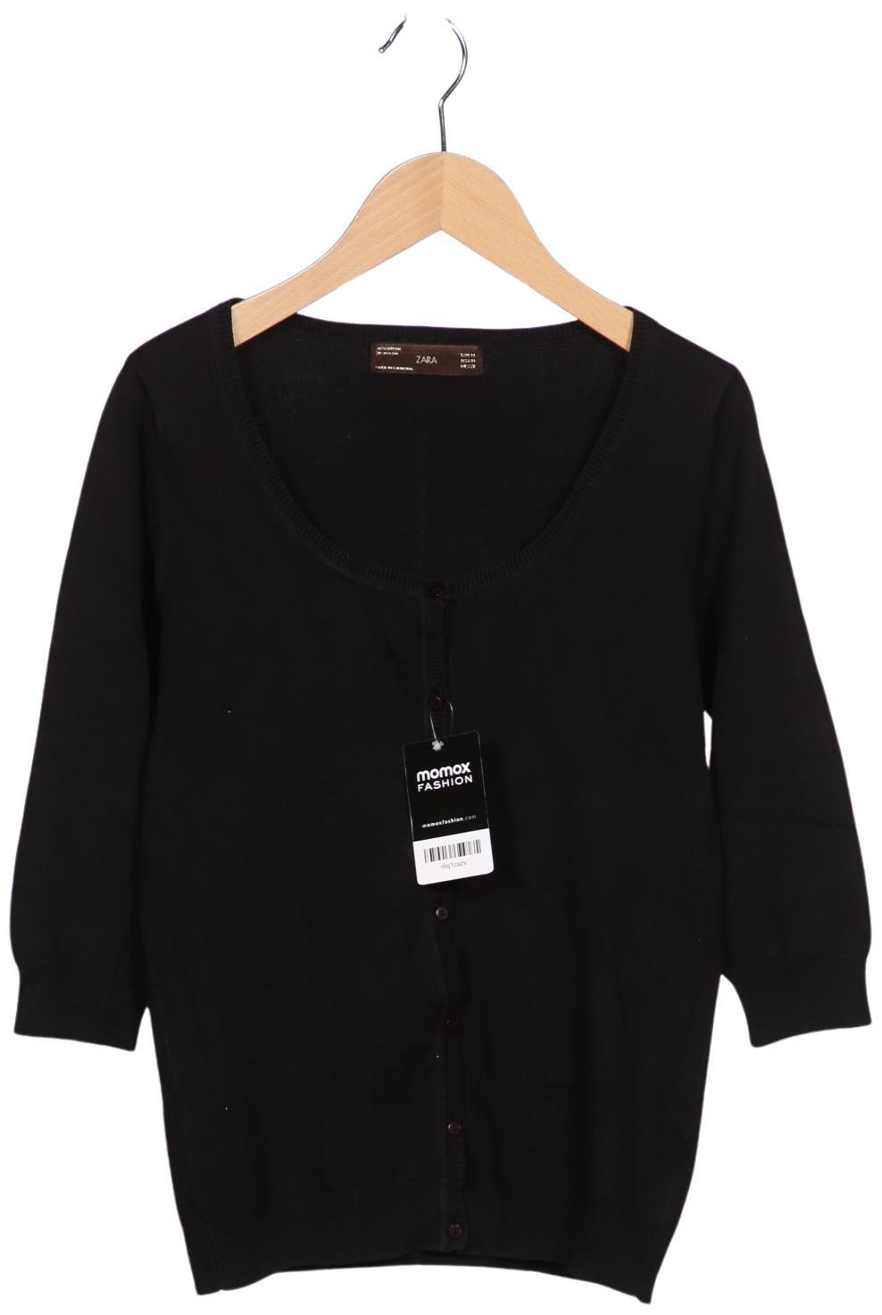 

Zara Damen Strickjacke, schwarz, Gr. 38