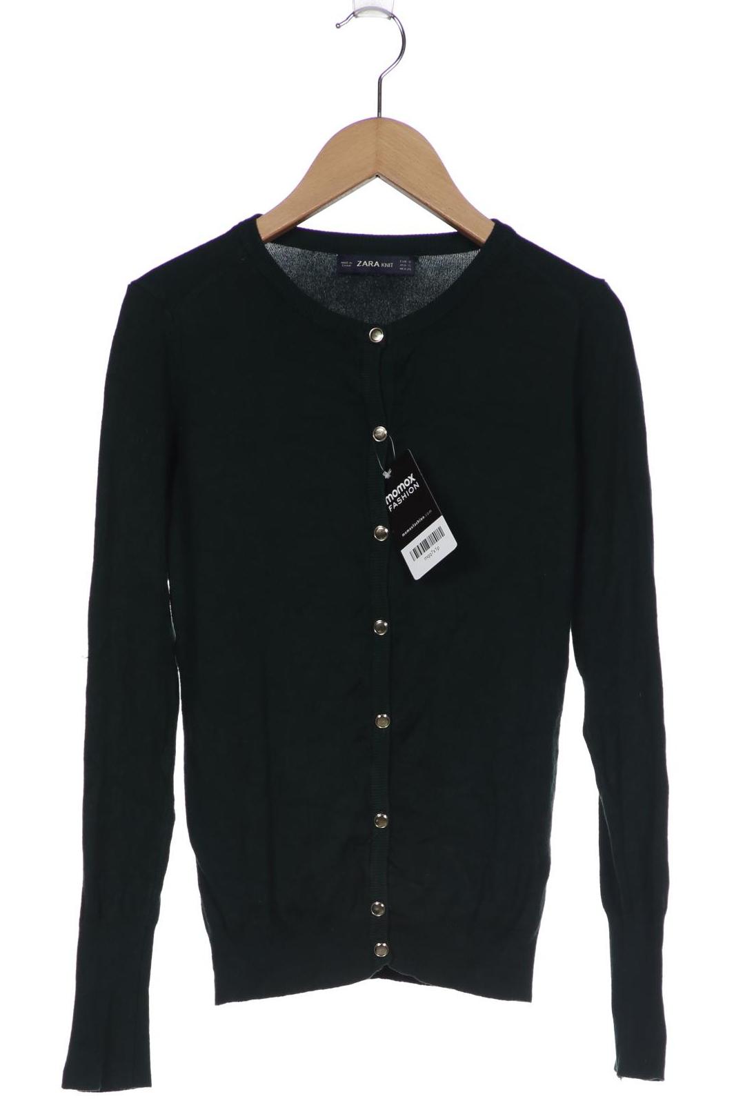 

ZARA Damen Strickjacke, grün