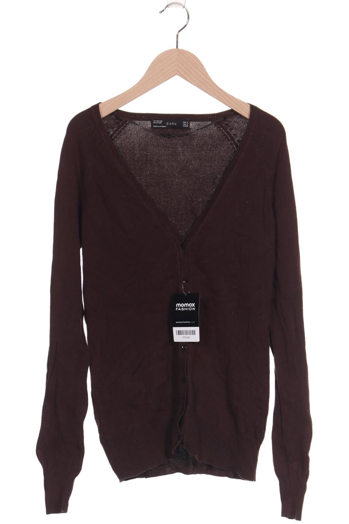 

Zara Damen Strickjacke, braun, Gr. 36