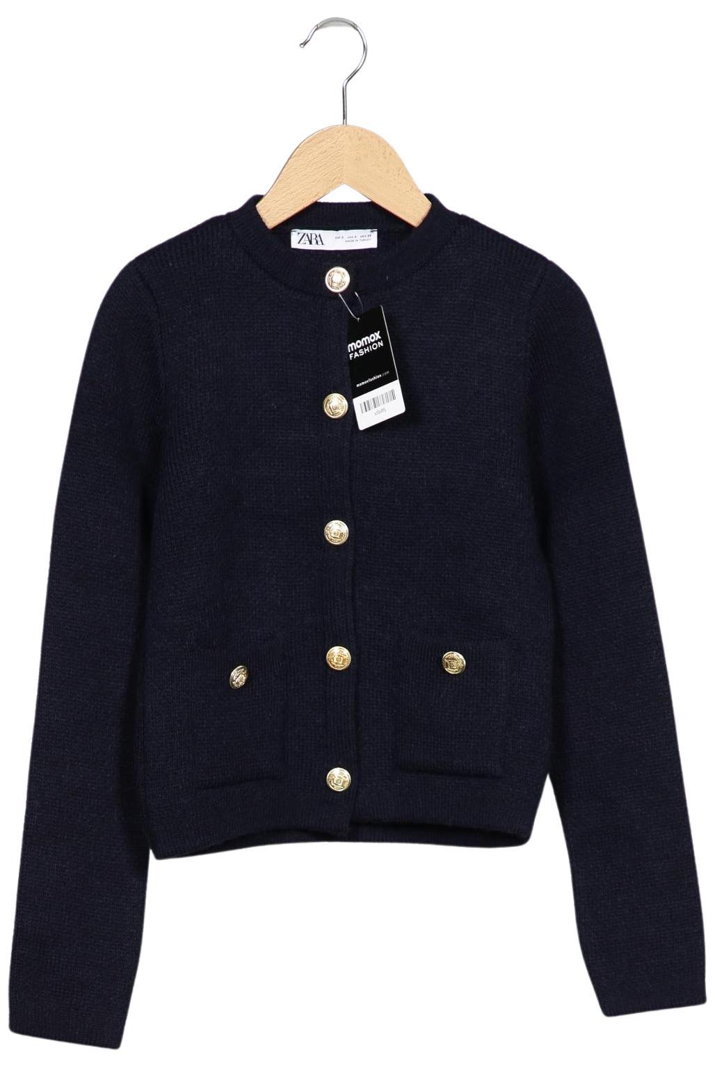 

Zara Damen Strickjacke, marineblau, Gr. 36