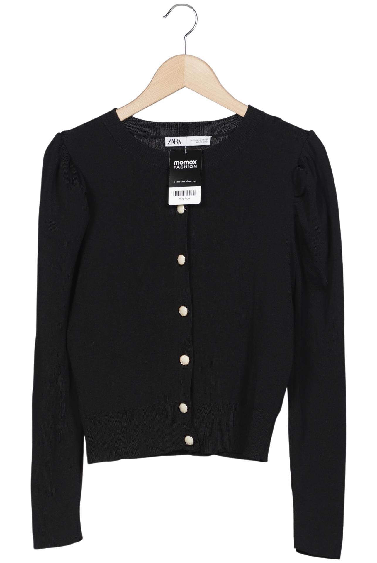 

Zara Damen Strickjacke, schwarz, Gr. 42