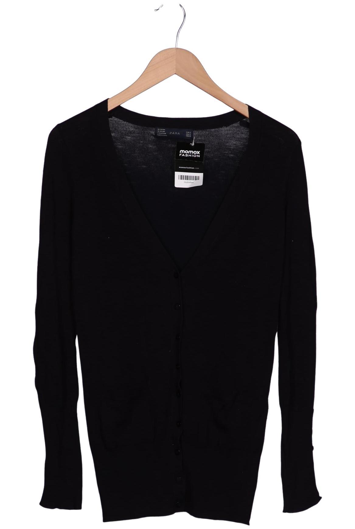 

Zara Damen Strickjacke, marineblau, Gr. 36