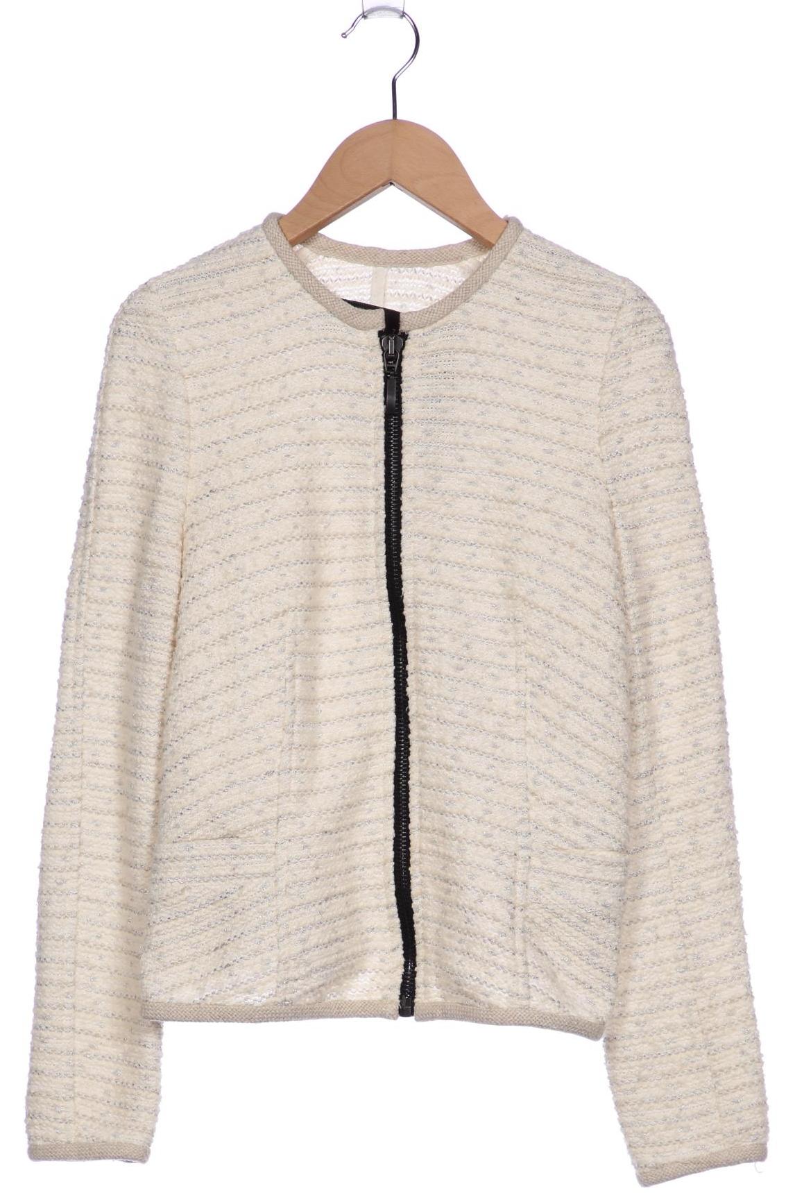

Zara Damen Strickjacke, cremeweiß, Gr. 34