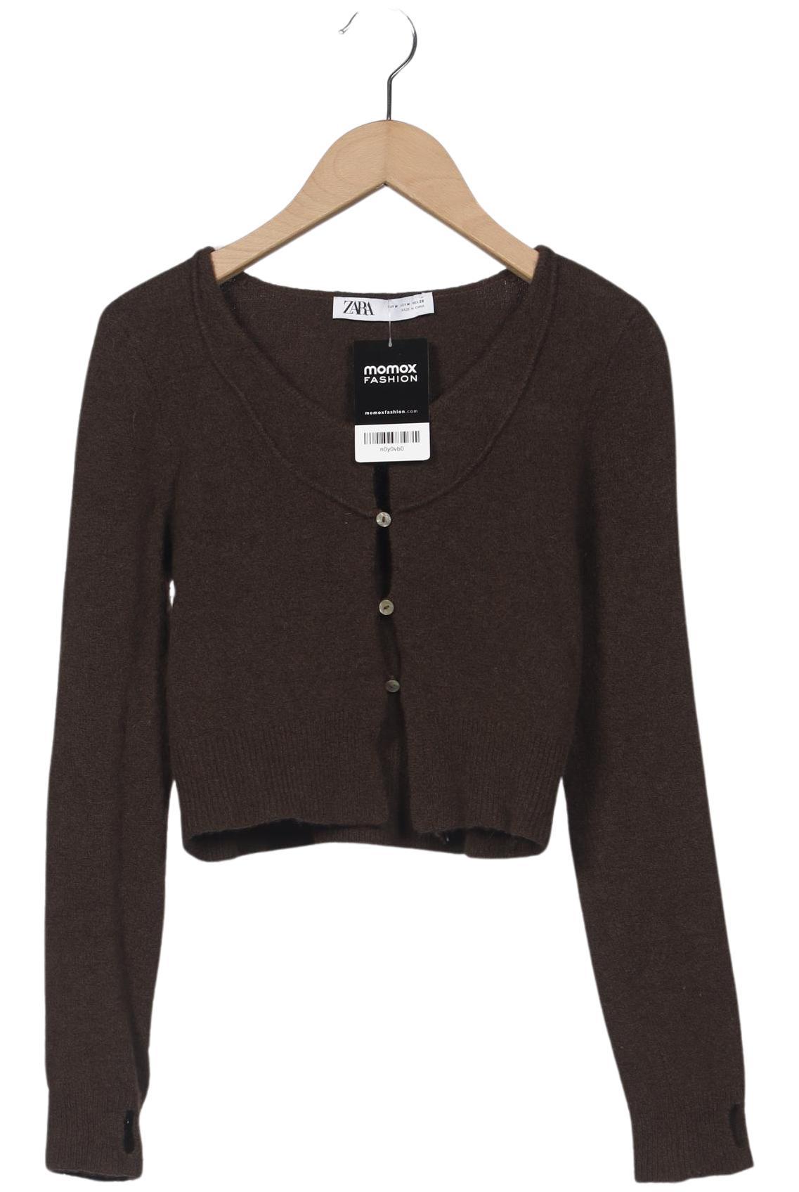 

Zara Damen Strickjacke, braun, Gr. 38