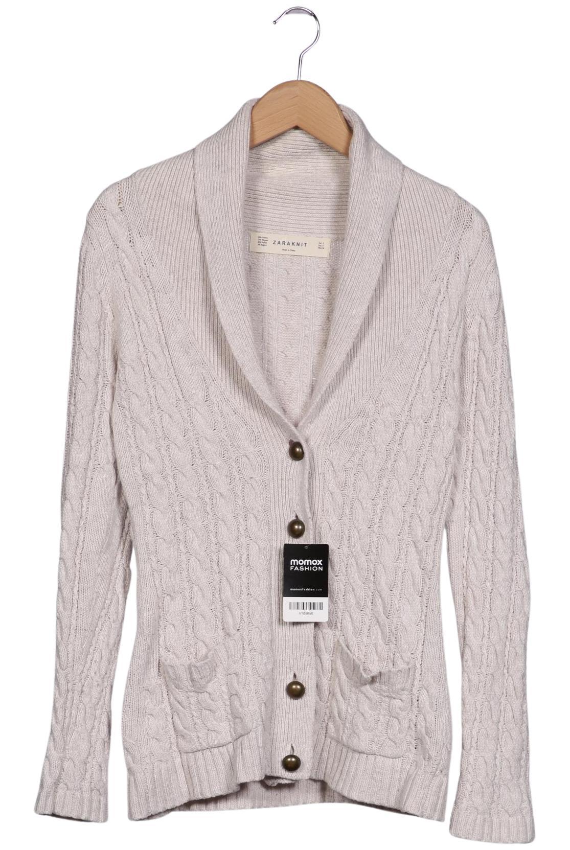 

Zara Damen Strickjacke, beige, Gr. 36