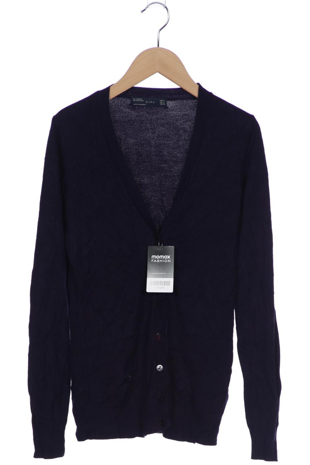

Zara Damen Strickjacke, marineblau, Gr. 36