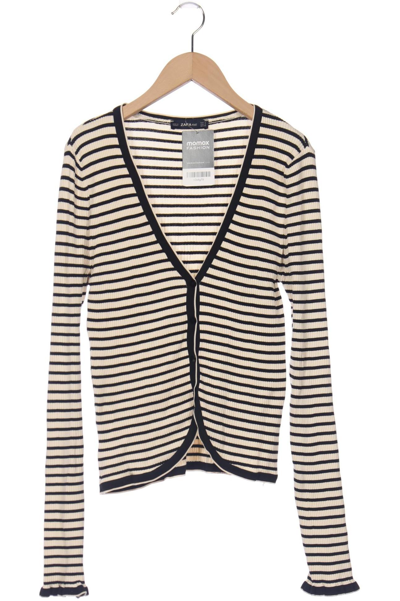 

ZARA Damen Strickjacke, beige