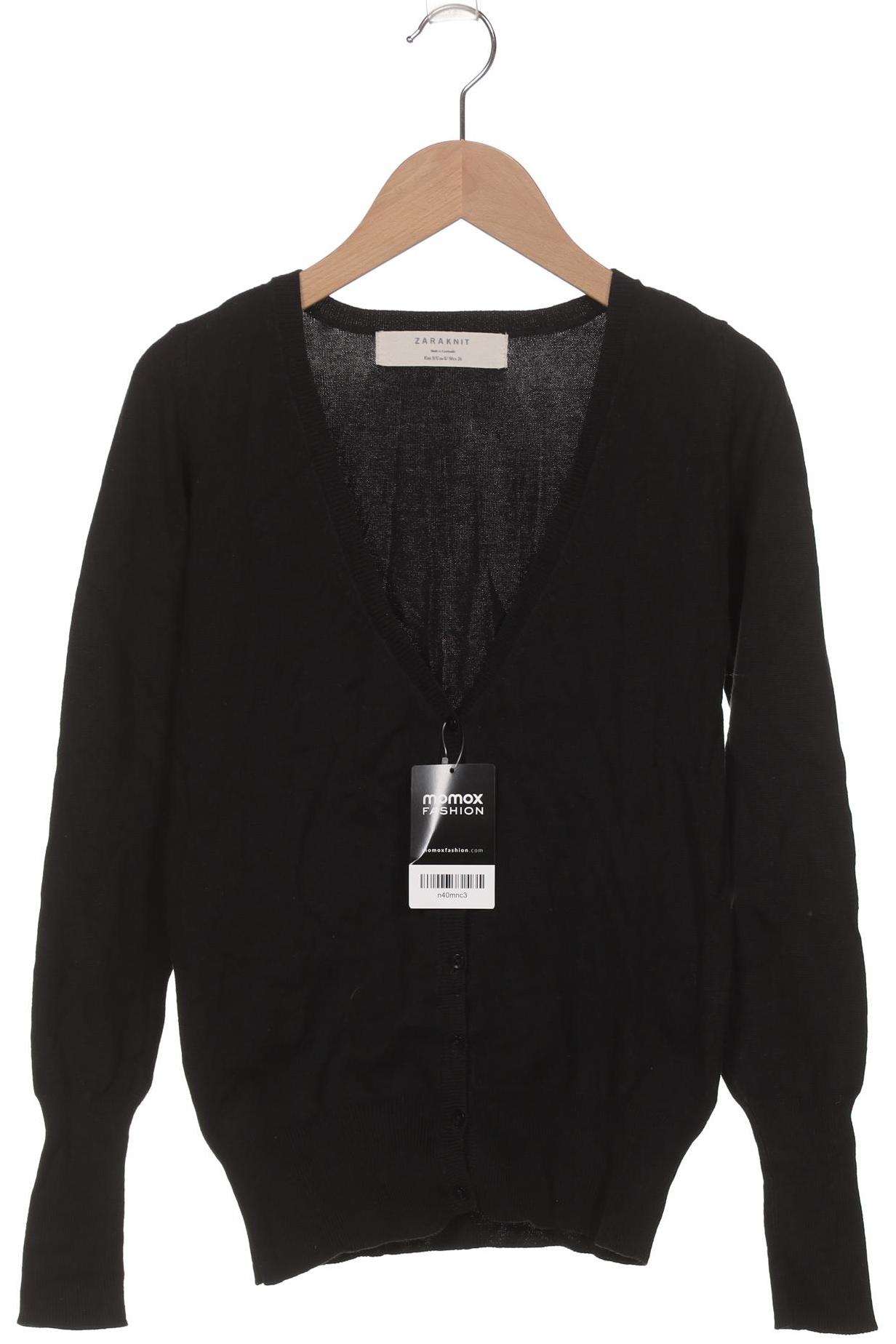 

Zara Damen Strickjacke, schwarz, Gr. 36