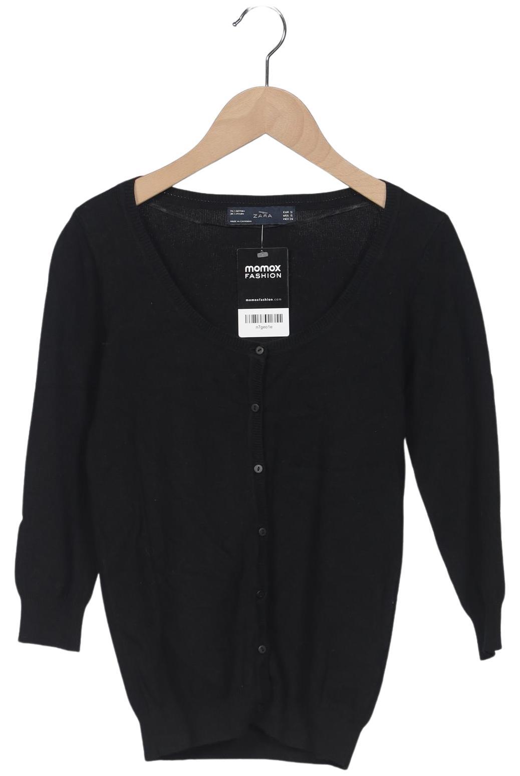 

Zara Damen Strickjacke, schwarz, Gr. 36