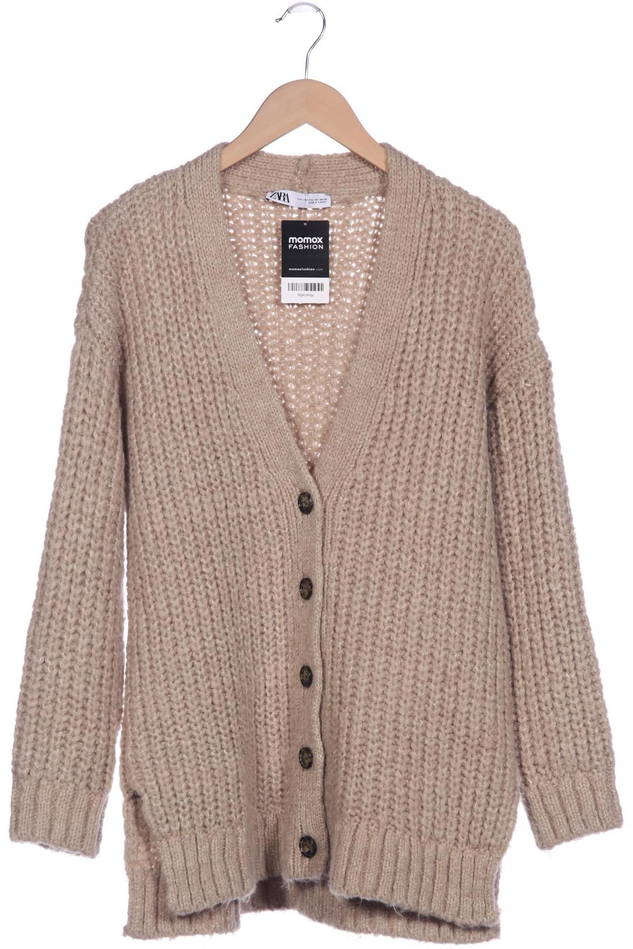 

Zara Damen Strickjacke, beige, Gr. 36